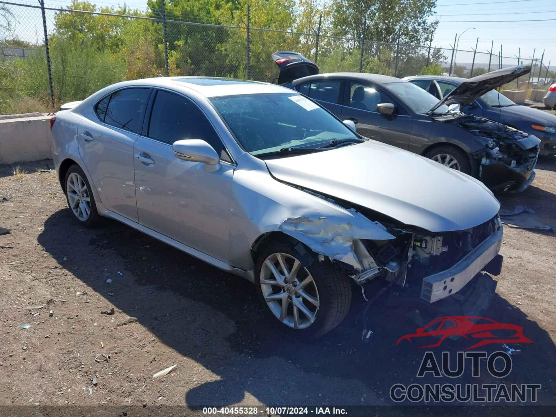 LEXUS IS 250 2012 - JTHBF5C21C5174490