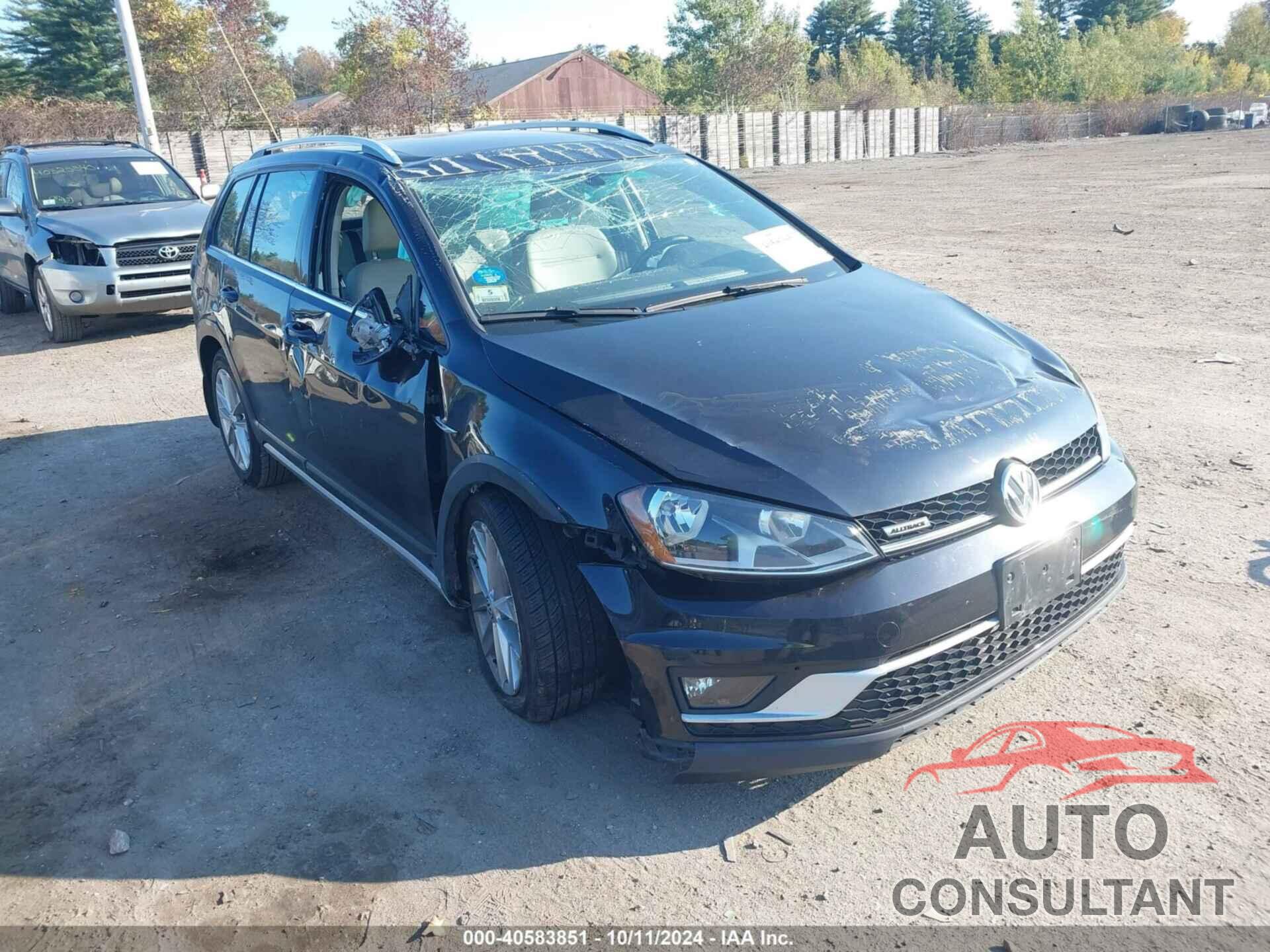 VOLKSWAGEN GOLF ALLTRACK 2017 - 3VWH17AU9HM511383