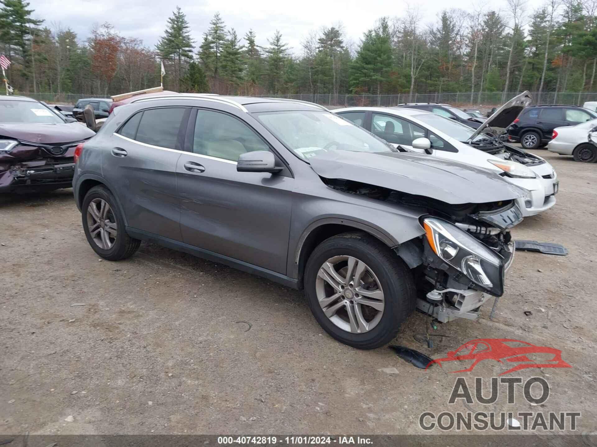 MERCEDES-BENZ GLA 250 2015 - WDCTG4GB5FJ073174