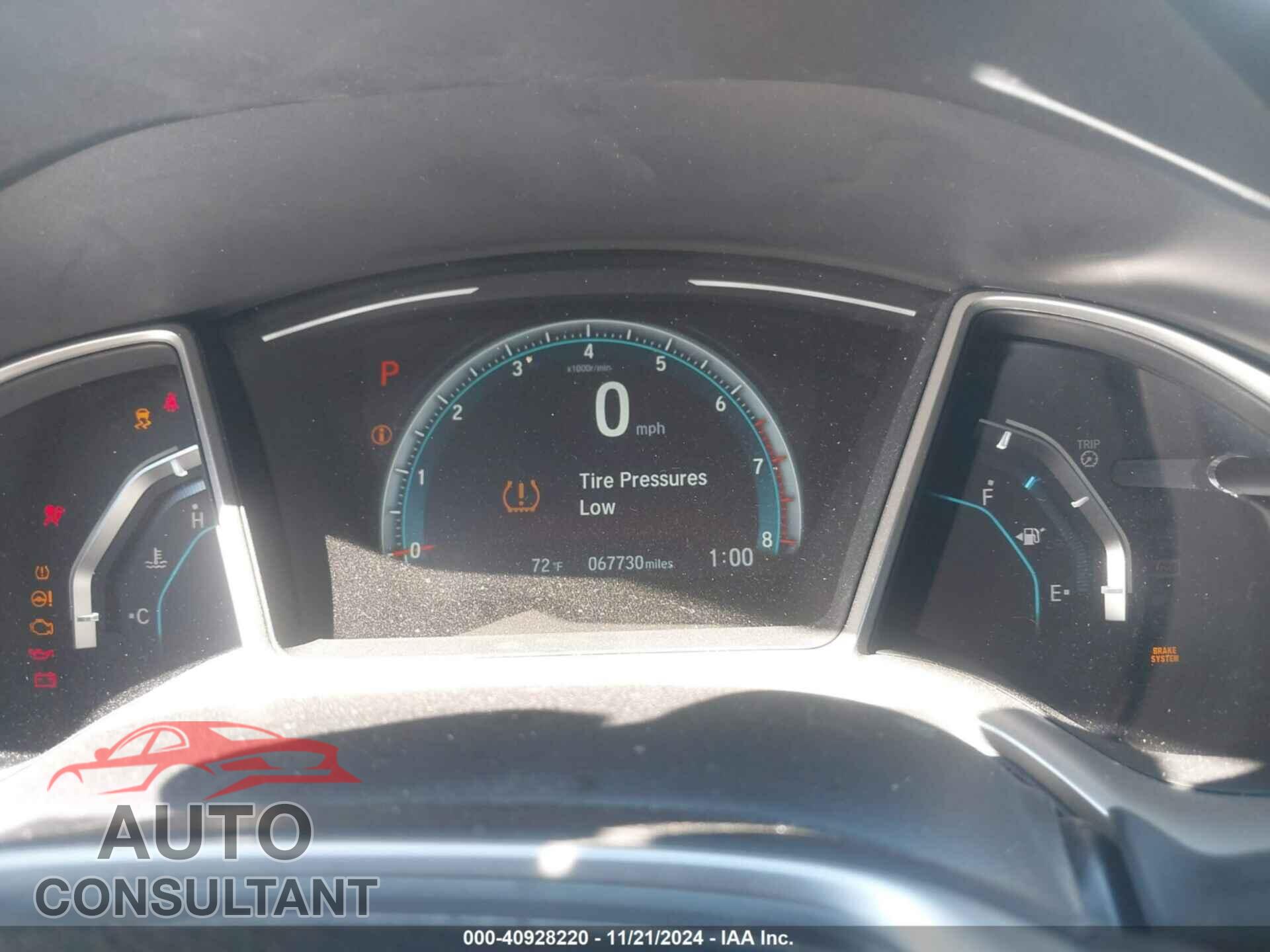 HONDA CIVIC 2017 - 2HGFC3B71HH351697