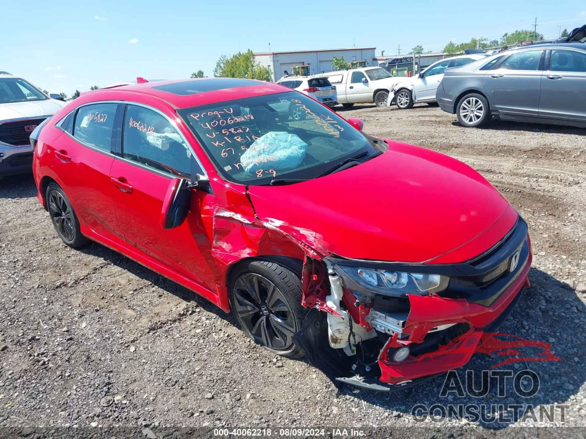 HONDA CIVIC 2018 - SHHFK7H59JU215827