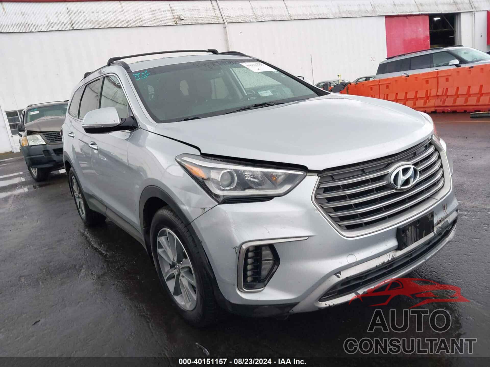 HYUNDAI SANTA FE 2017 - KM8SNDHF2HU186733