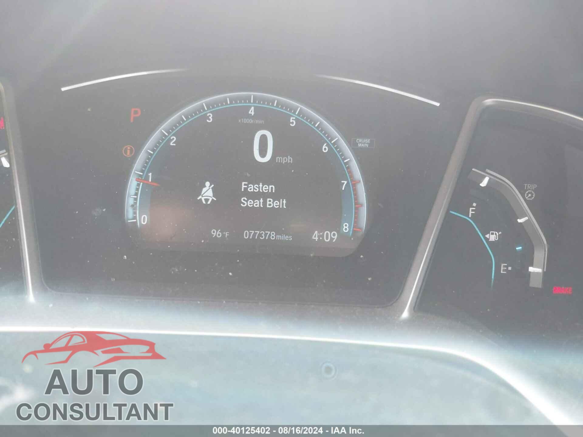 HONDA CIVIC 2016 - 2HGFC2F79GH568305