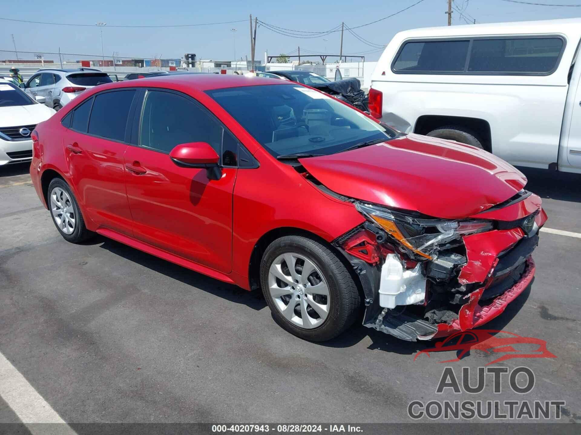 TOYOTA COROLLA 2020 - JTDEPRAE1LJ090998