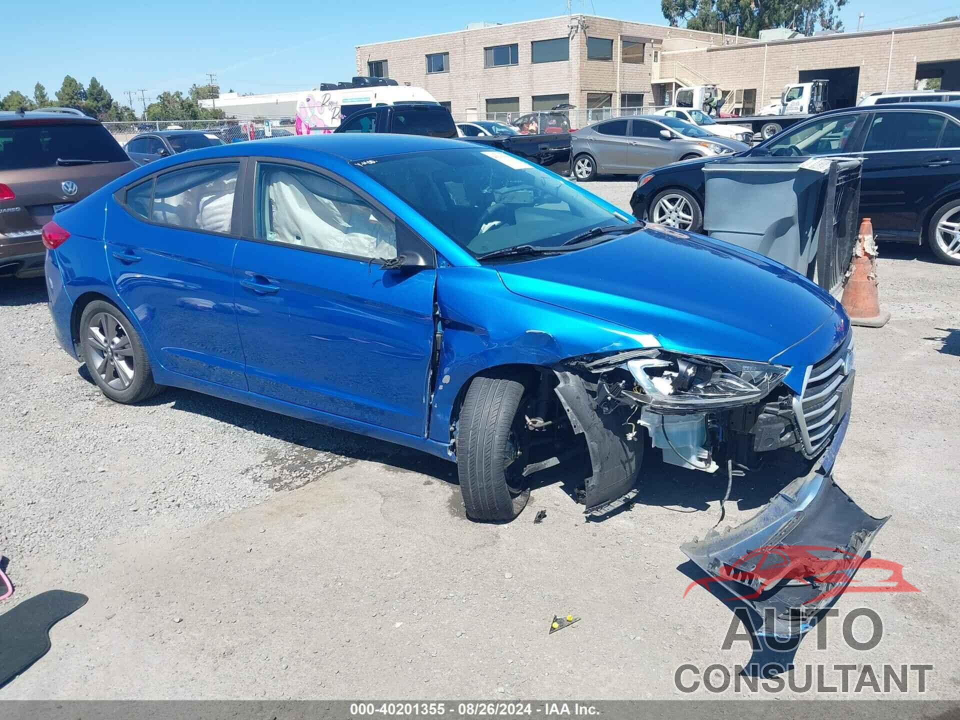 HYUNDAI ELANTRA 2017 - 5NPD84LF4HH092200