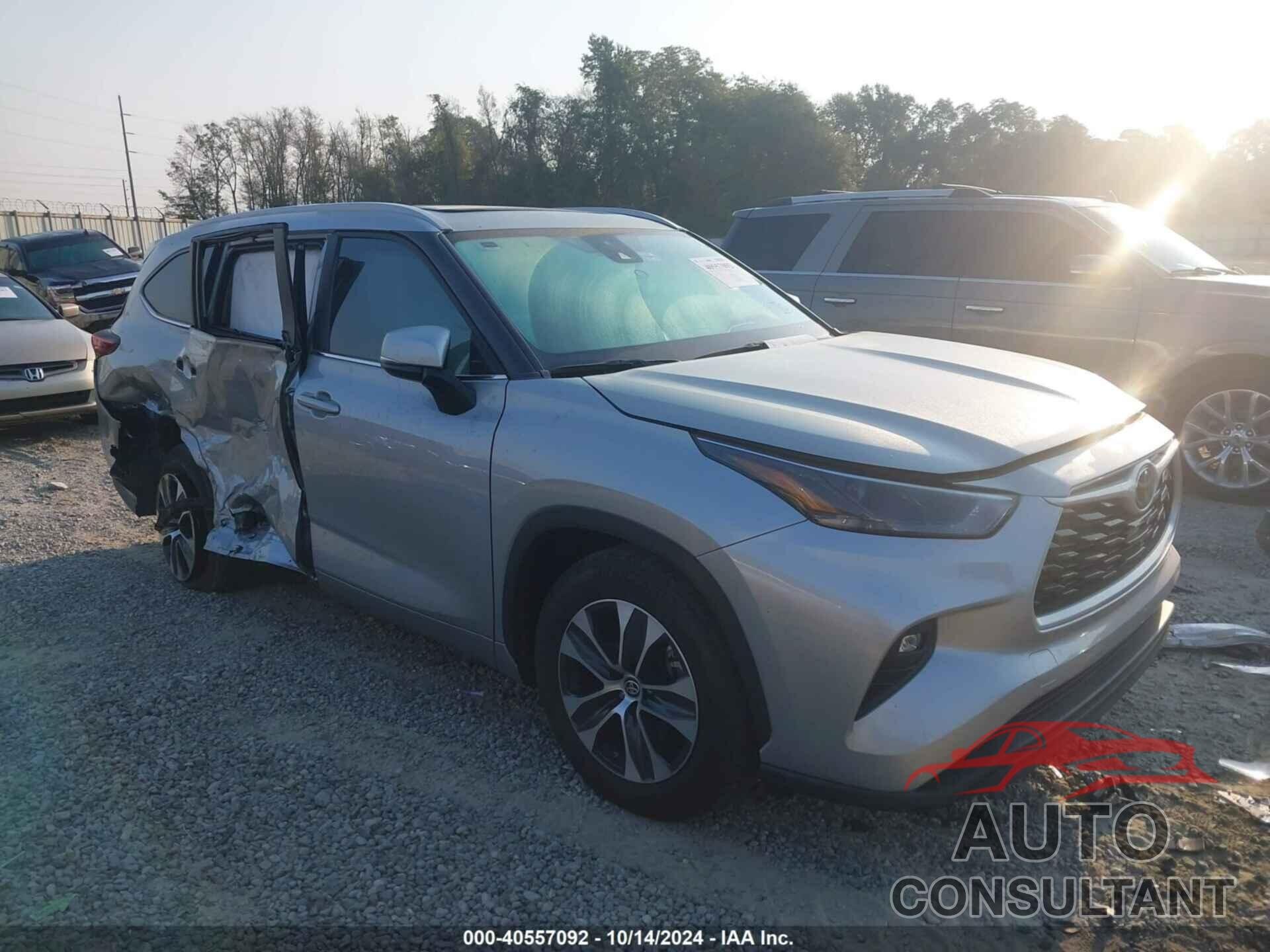 TOYOTA HIGHLANDER 2023 - 5TDKDRAH0PS515643