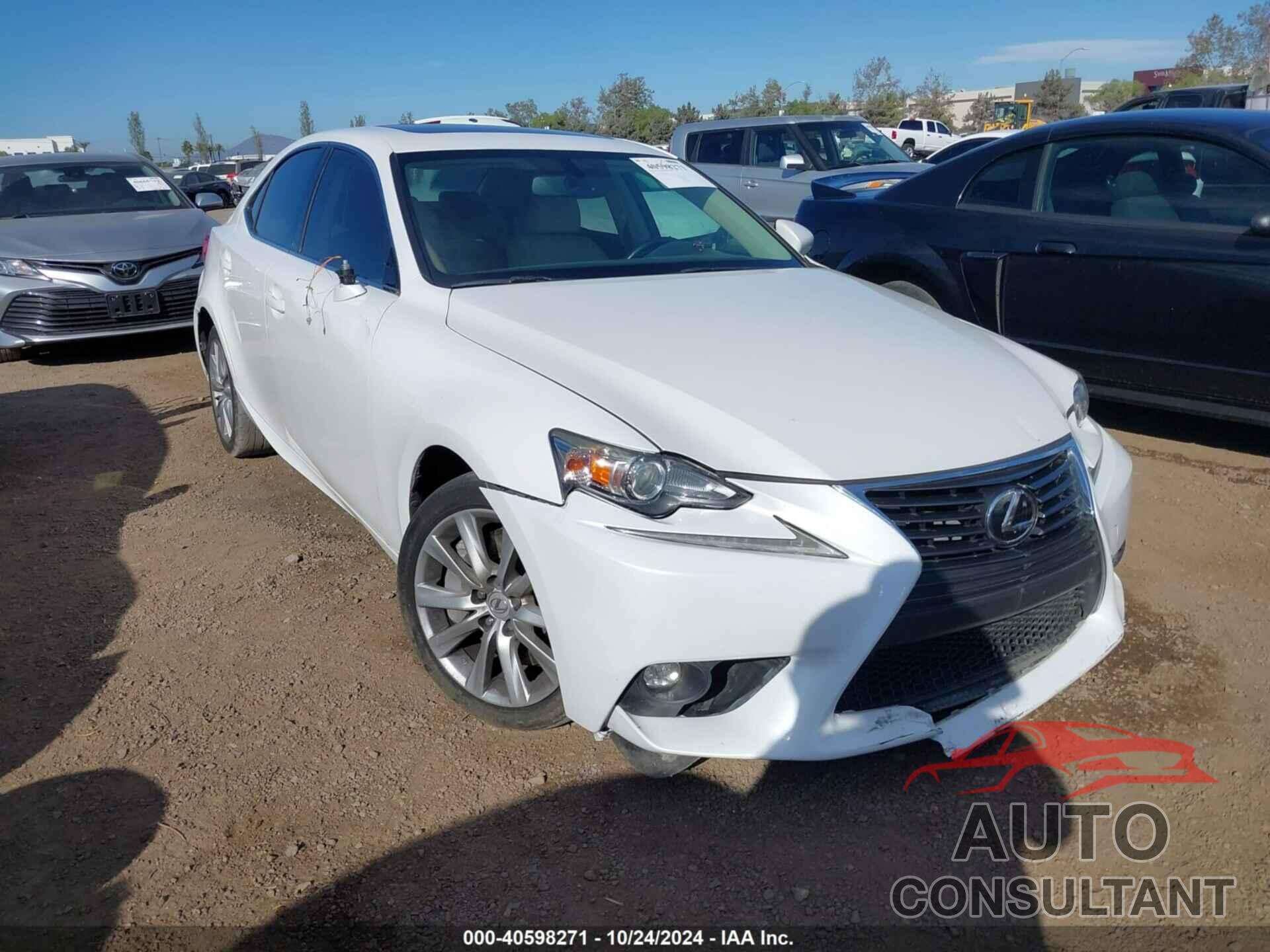 LEXUS IS 200T 2016 - JTHBA1D24G5004989