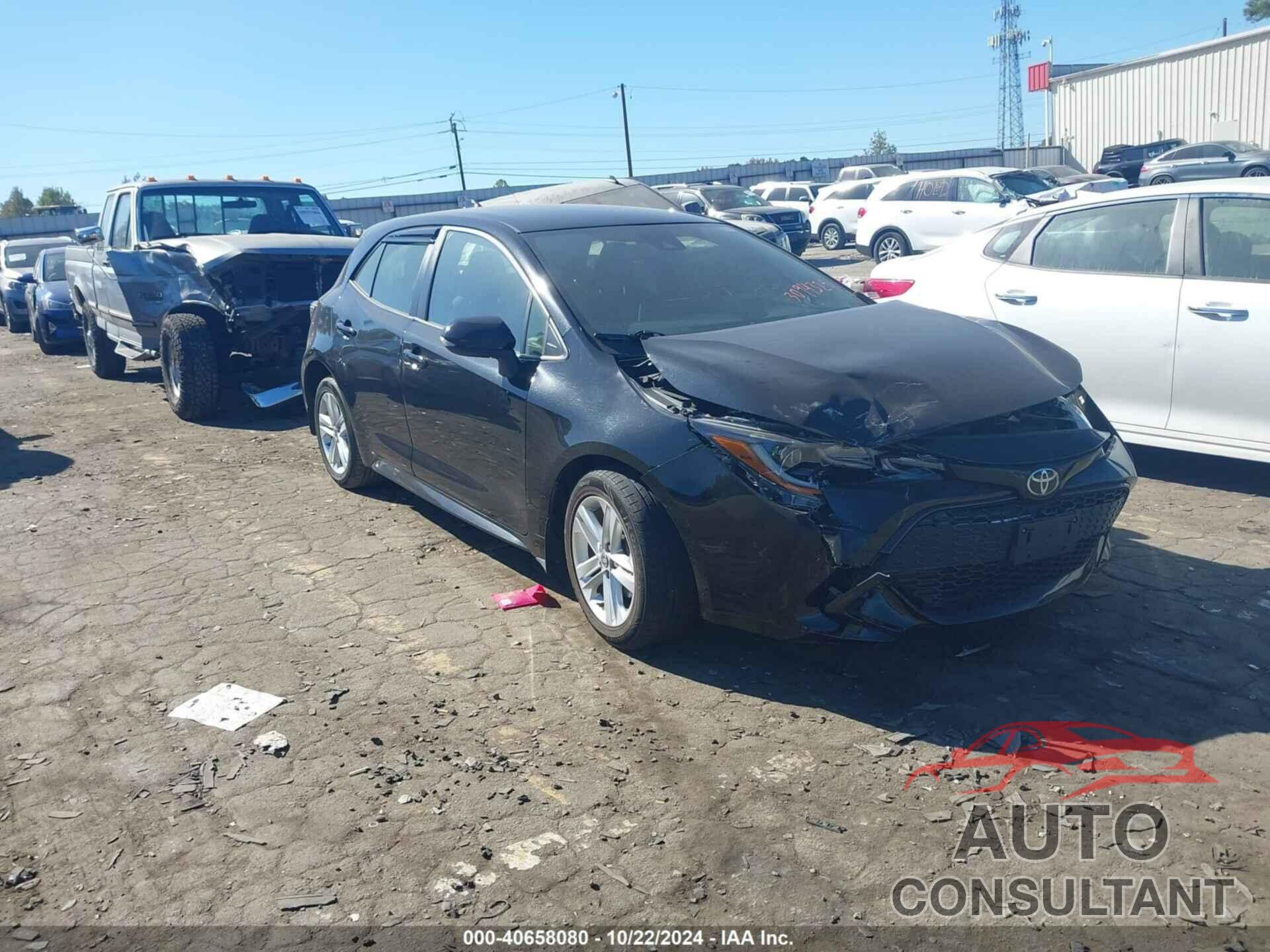 TOYOTA COROLLA 2020 - JTND4RBE8L3094324