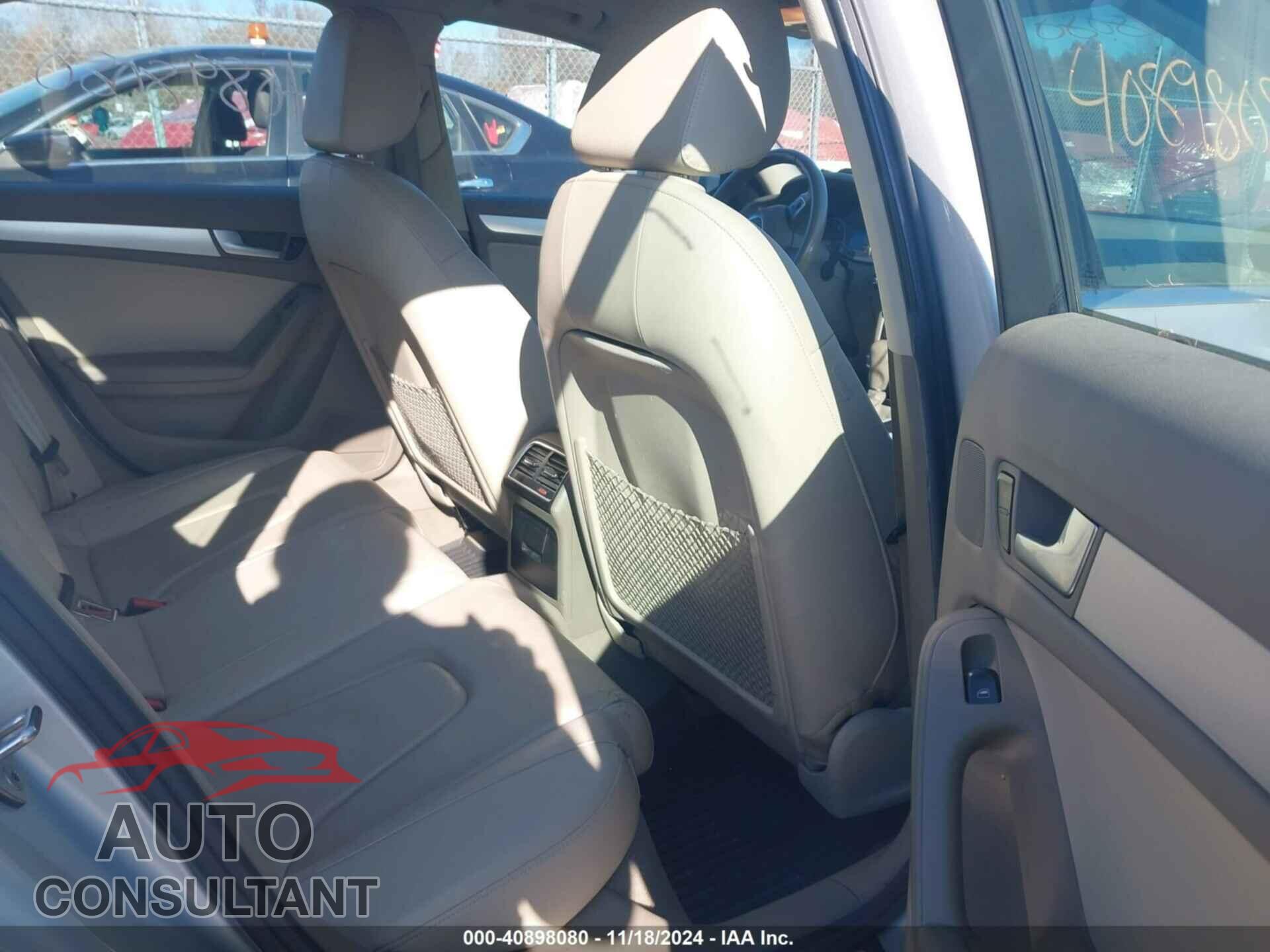 AUDI A4 2012 - WAUFFAFL1CA119672
