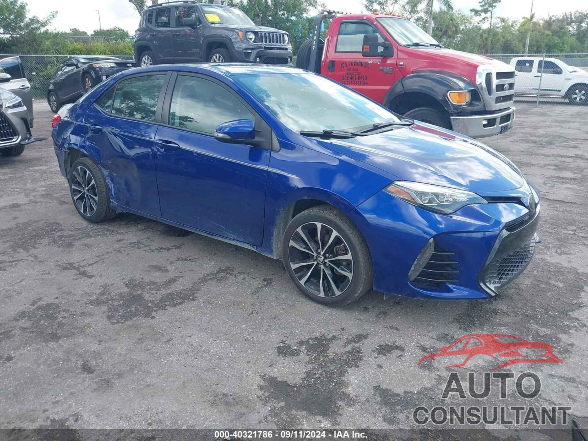 TOYOTA COROLLA 2018 - 2T1BURHE2JC974913