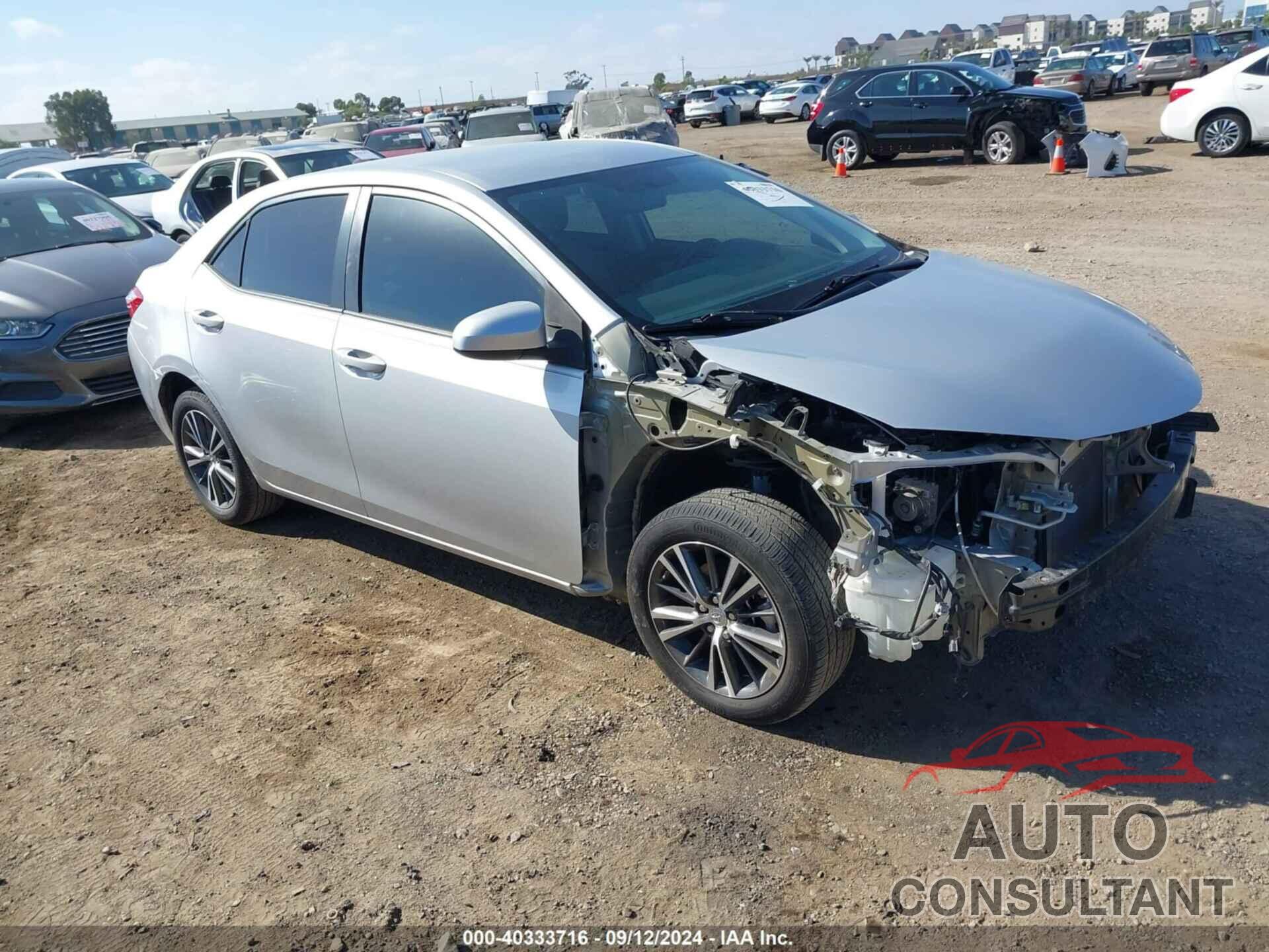 TOYOTA COROLLA 2016 - 5YFBURHE5GP373908