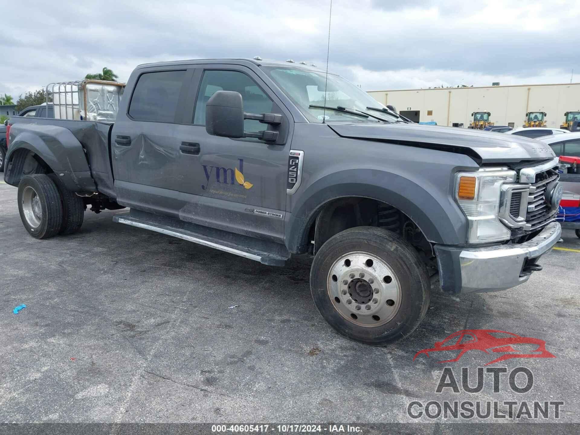 FORD F-450 2021 - 1FT8W4DT9MEC85559