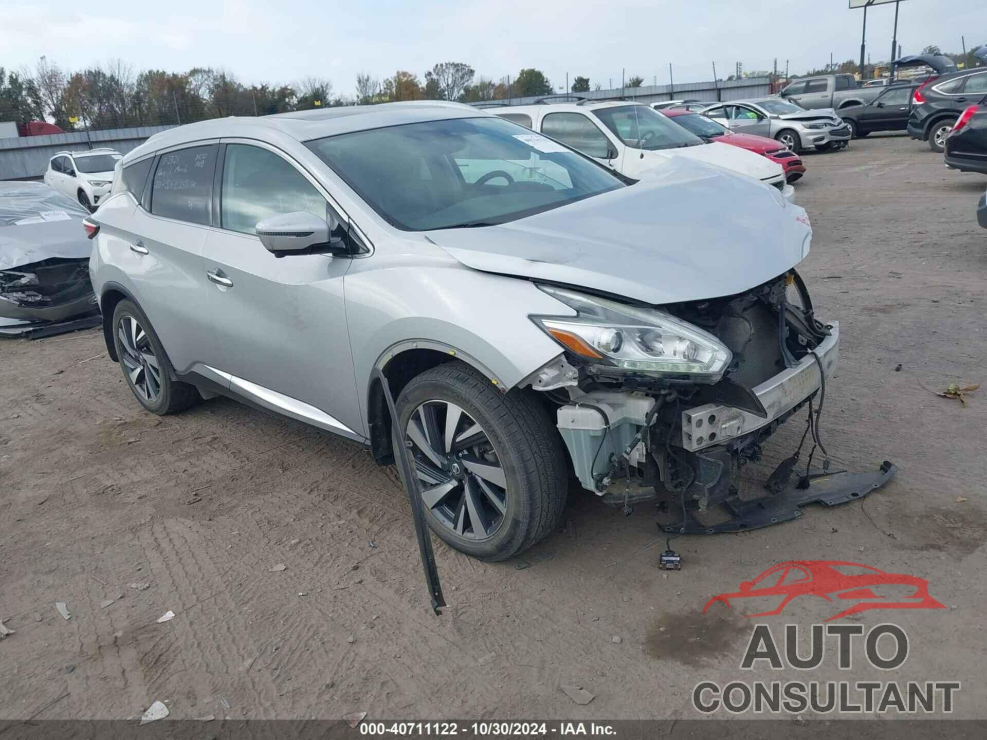 NISSAN MURANO 2018 - 5N1AZ2MH7JN107925