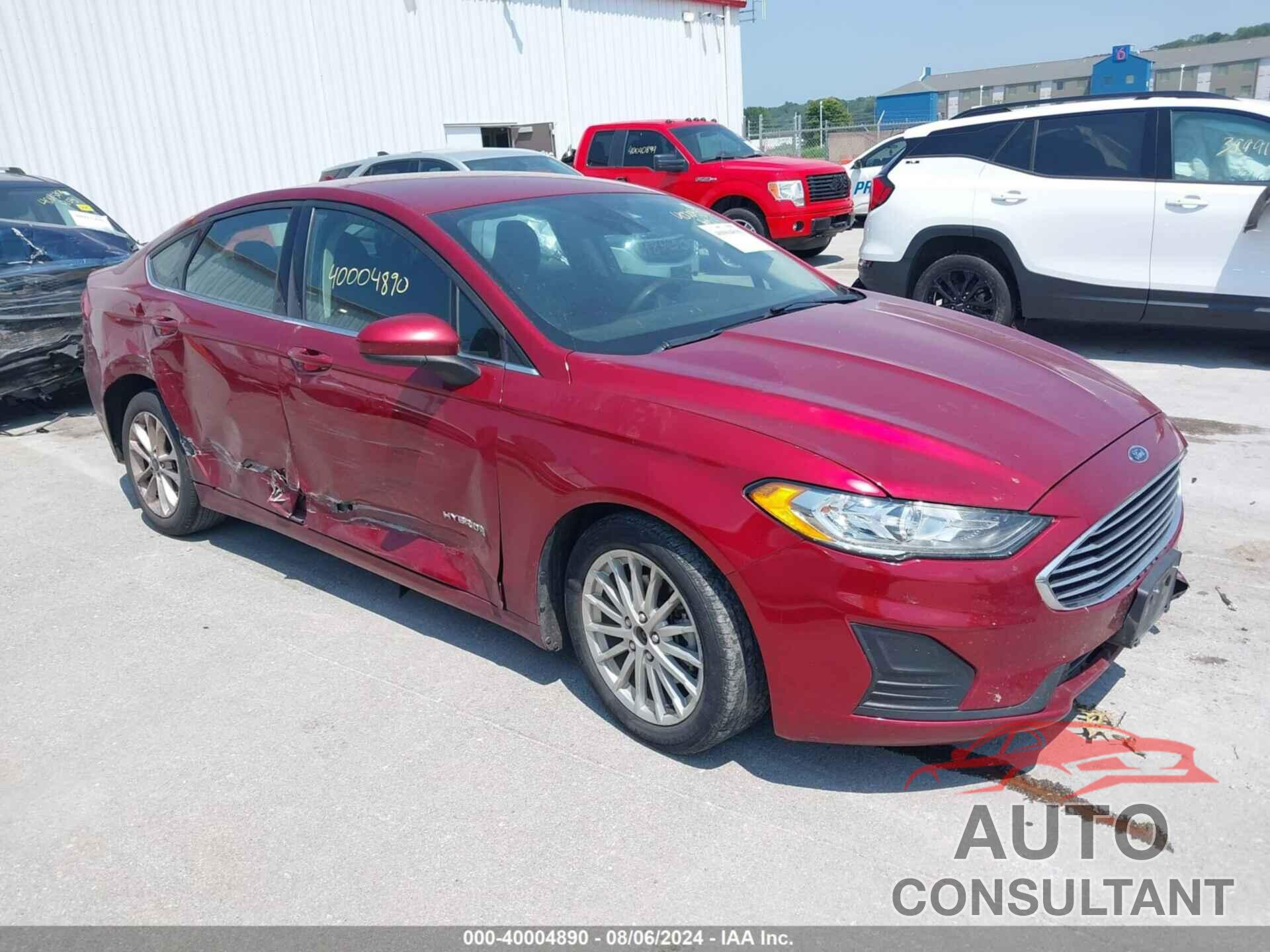 FORD FUSION HYBRID 2019 - 3FA6P0LU6KR243678