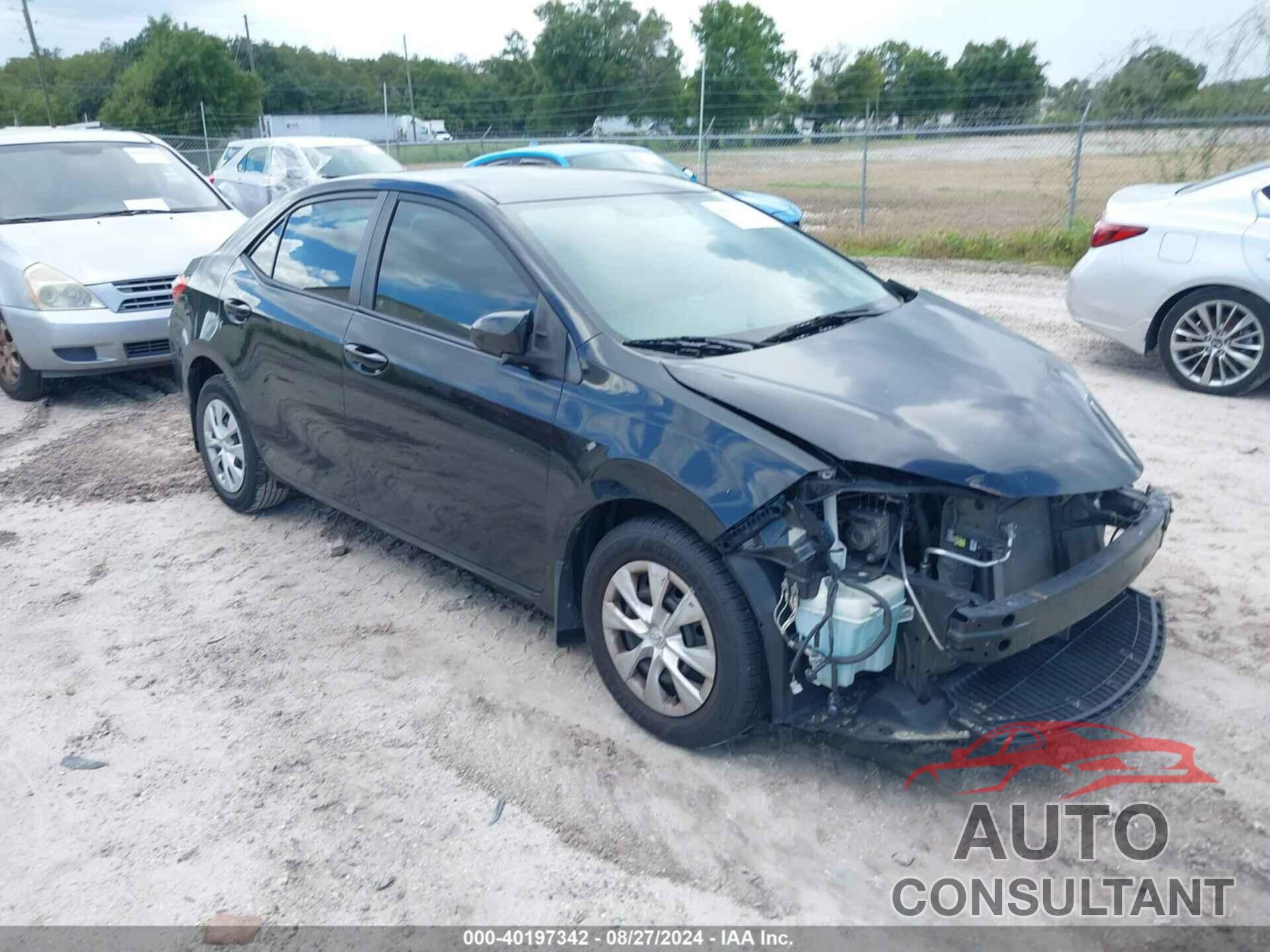 TOYOTA COROLLA 2016 - 2T1BURHE6GC713857