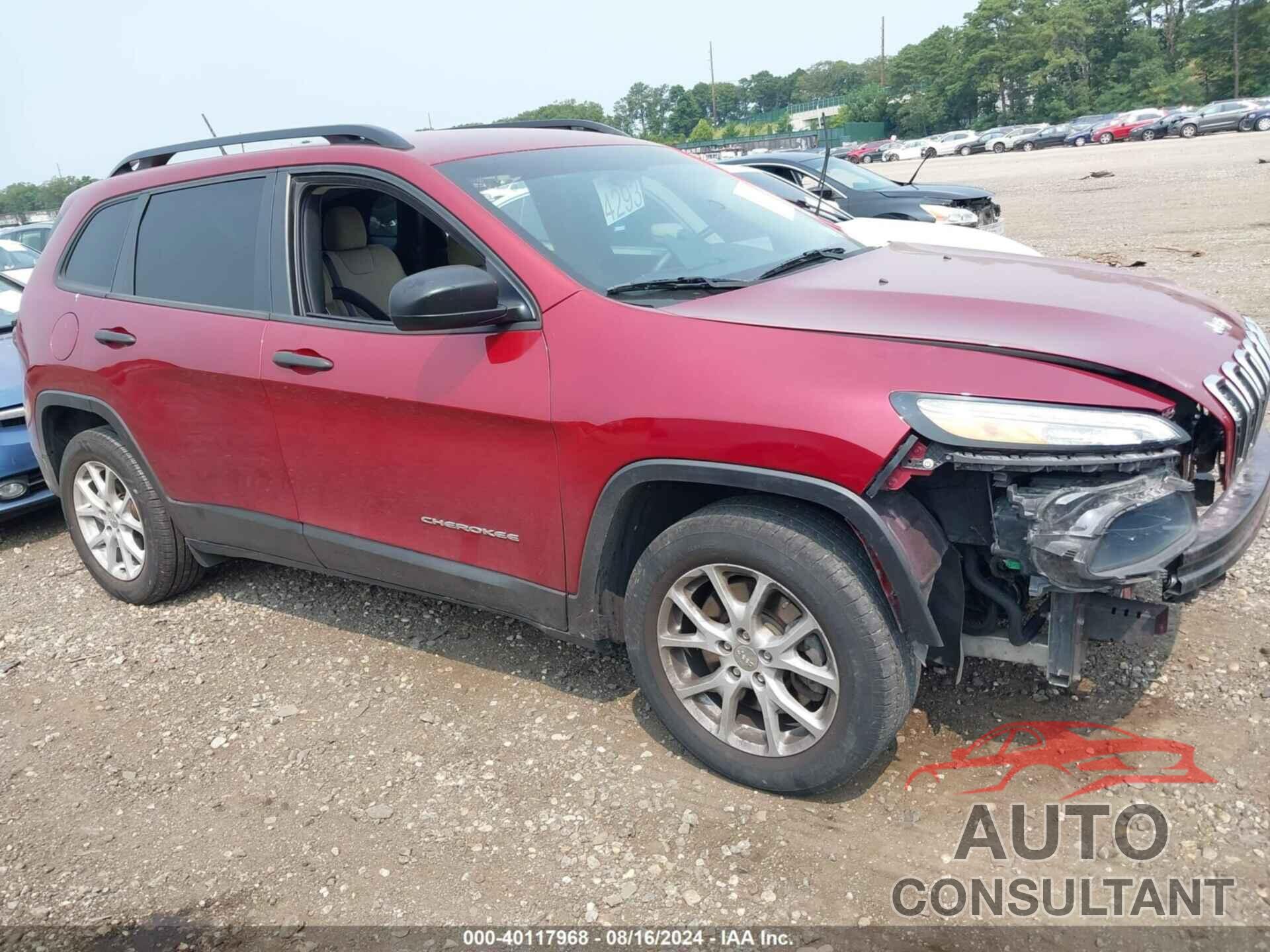 JEEP CHEROKEE 2017 - 1C4PJLAB1HW591929