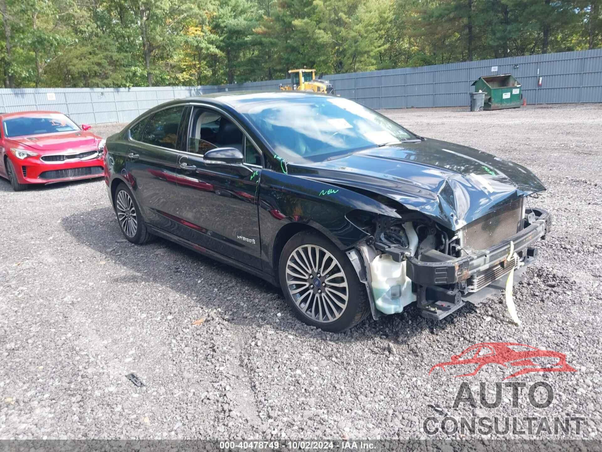 FORD FUSION HYBRID 2017 - 3FA6P0RU3HR315677