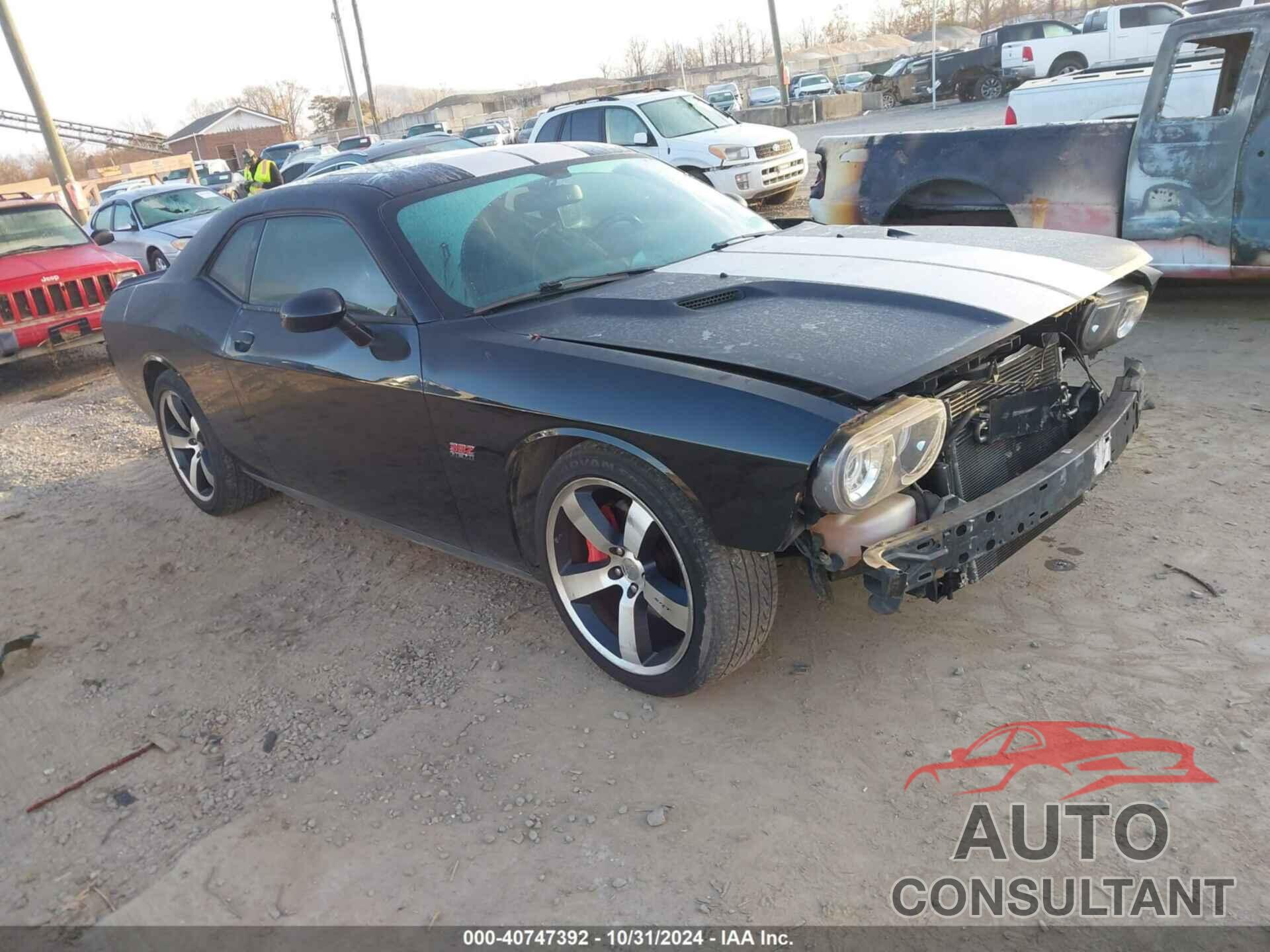 DODGE CHALLENGER 2012 - 2C3CDYCJ5CH121521