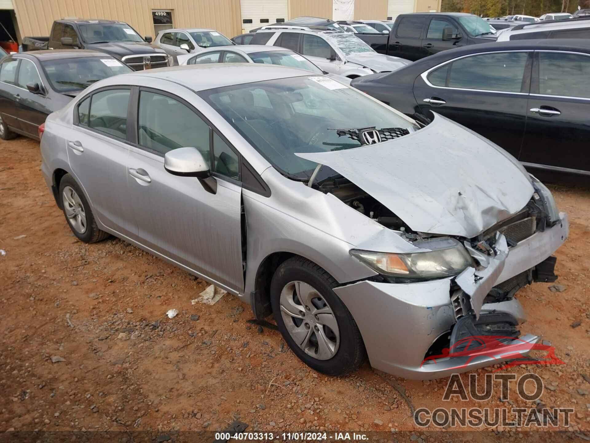 HONDA CIVIC 2013 - 2HGFB2F59DH556636