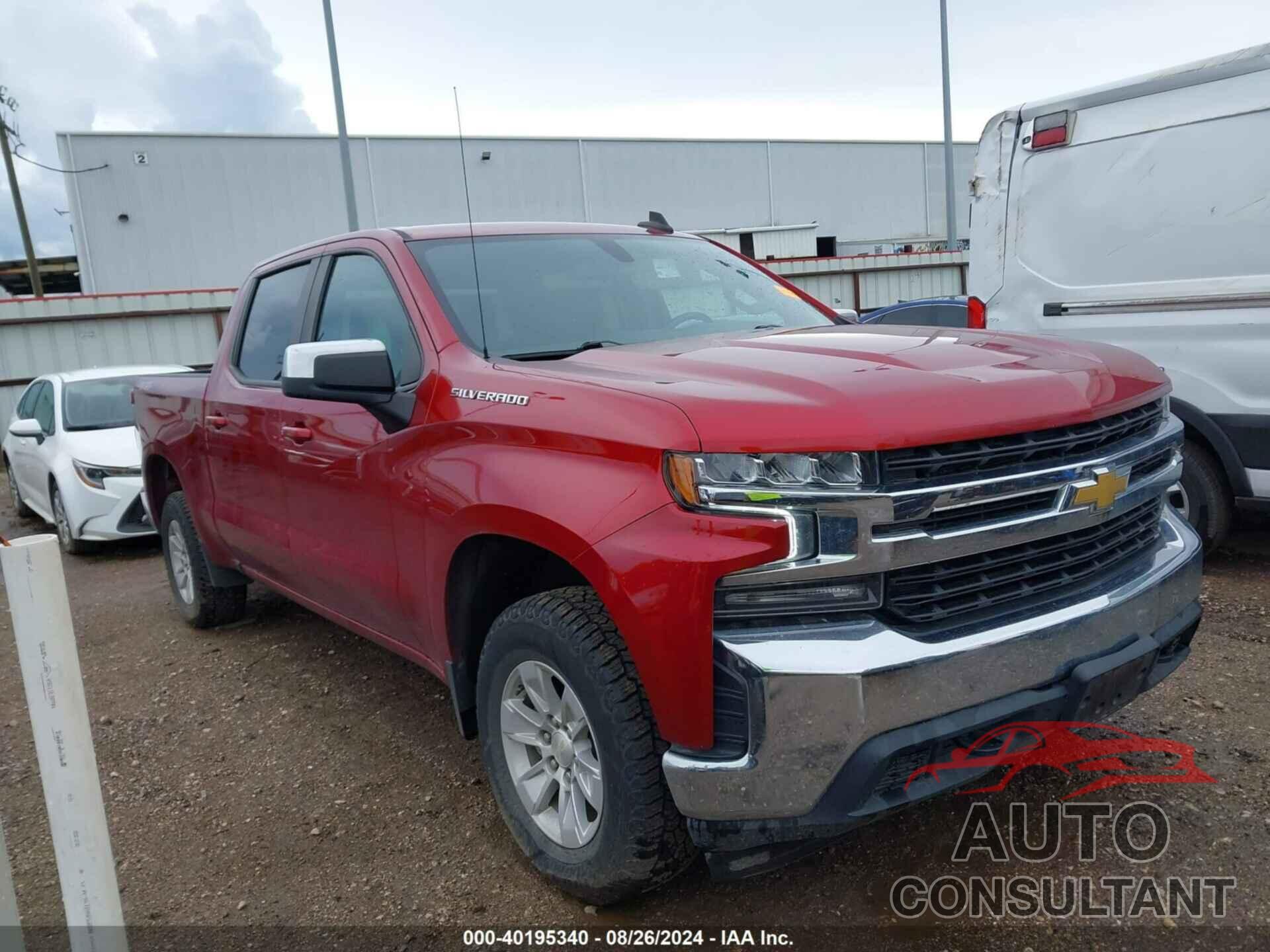 CHEVROLET SILVERADO 1500 2021 - 1GCUYDED9MZ244437