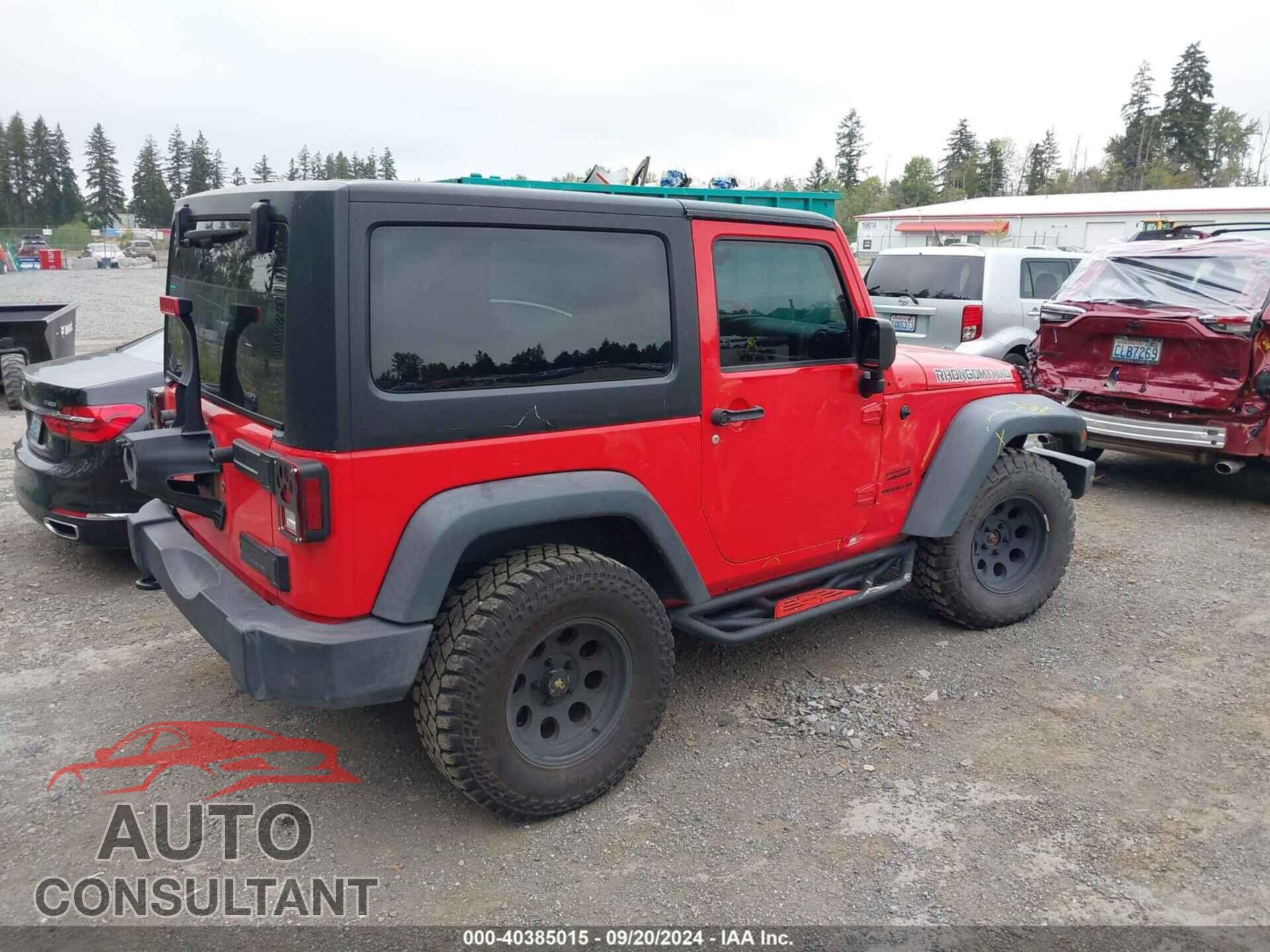 JEEP WRANGLER 2017 - 1C4AJWAG3HL754861