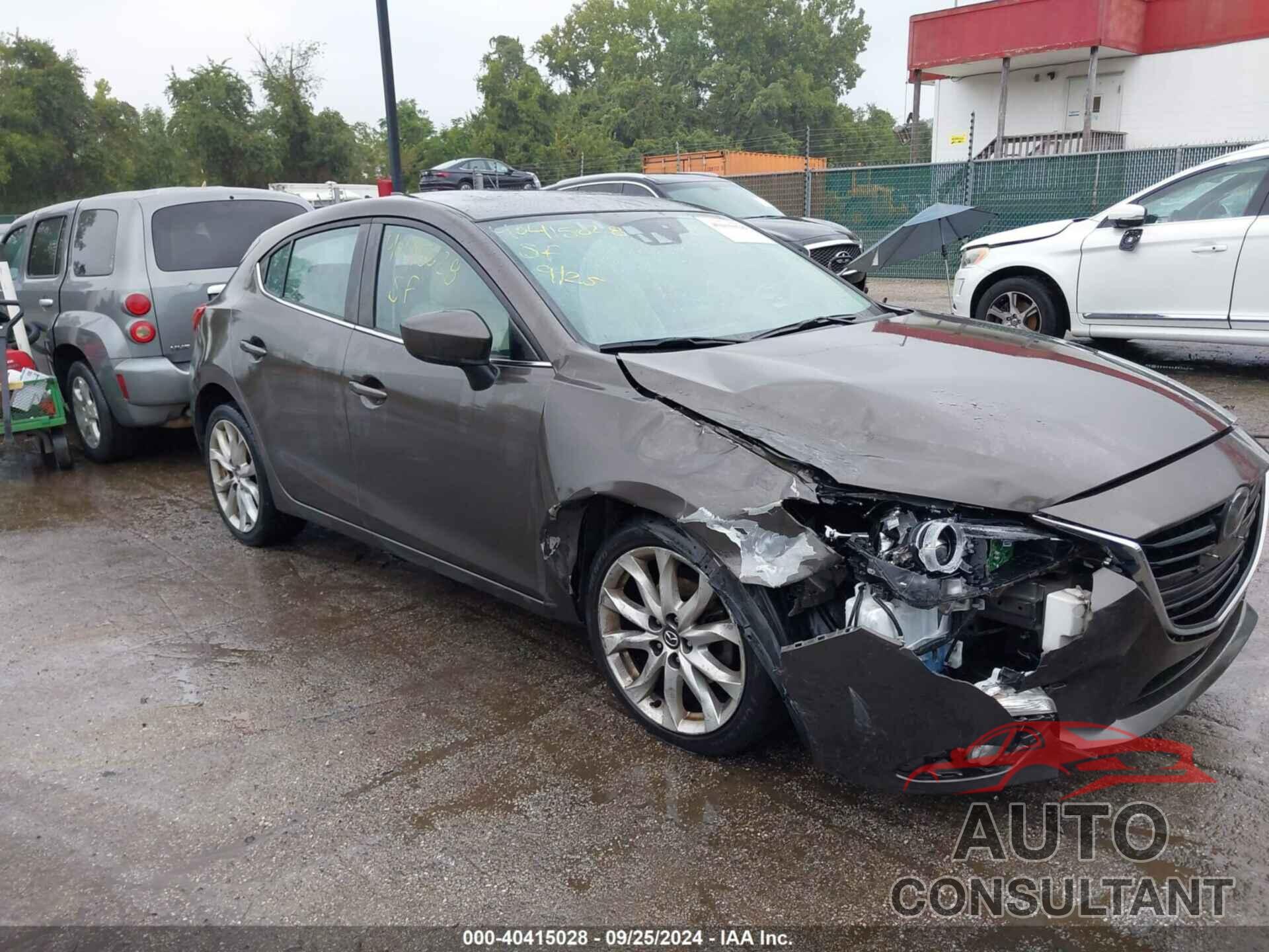 MAZDA MAZDA3 2016 - JM1BM1N34G1354498