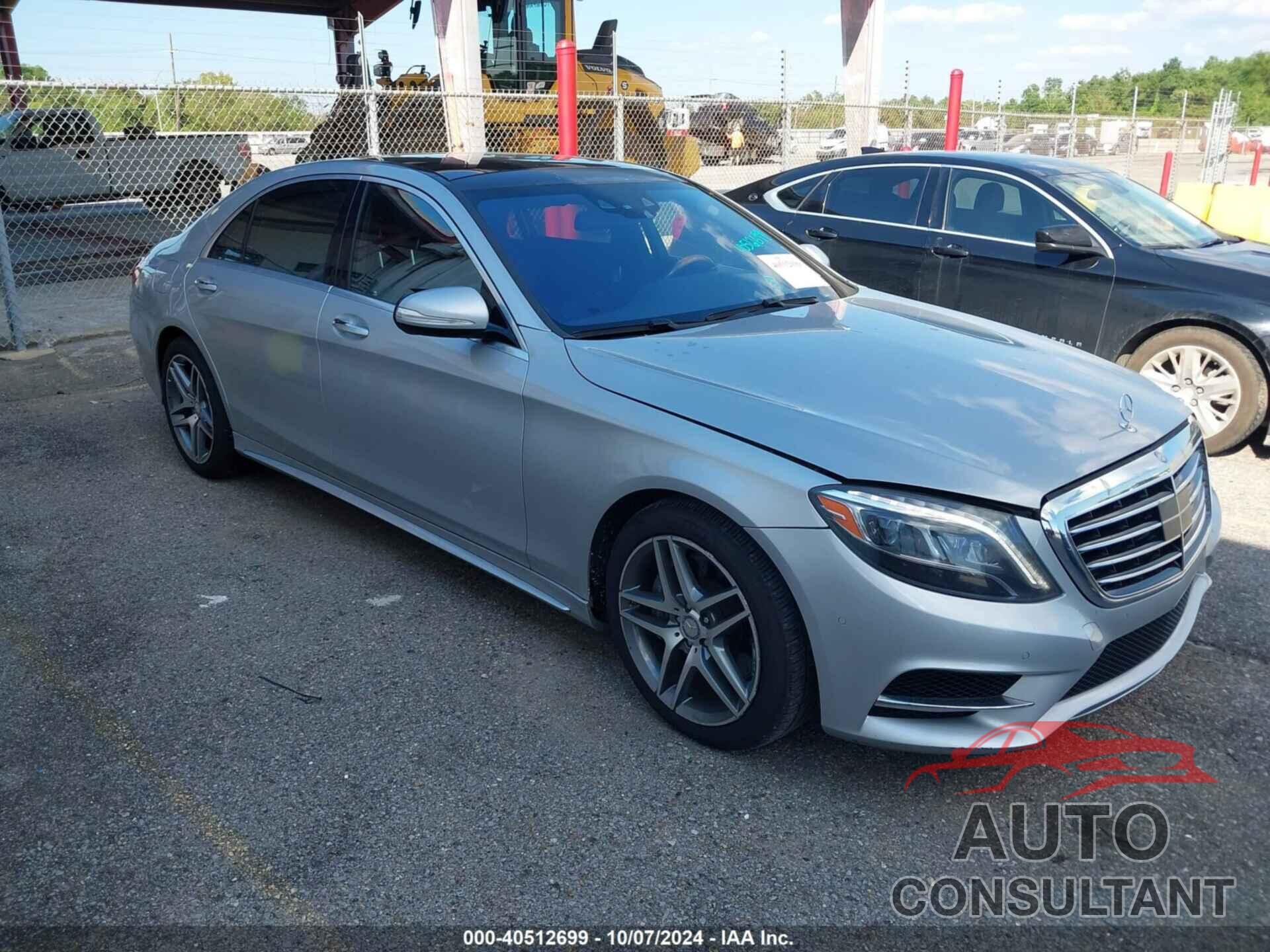 MERCEDES-BENZ S 550 2014 - WDDUG8CB3EA009176