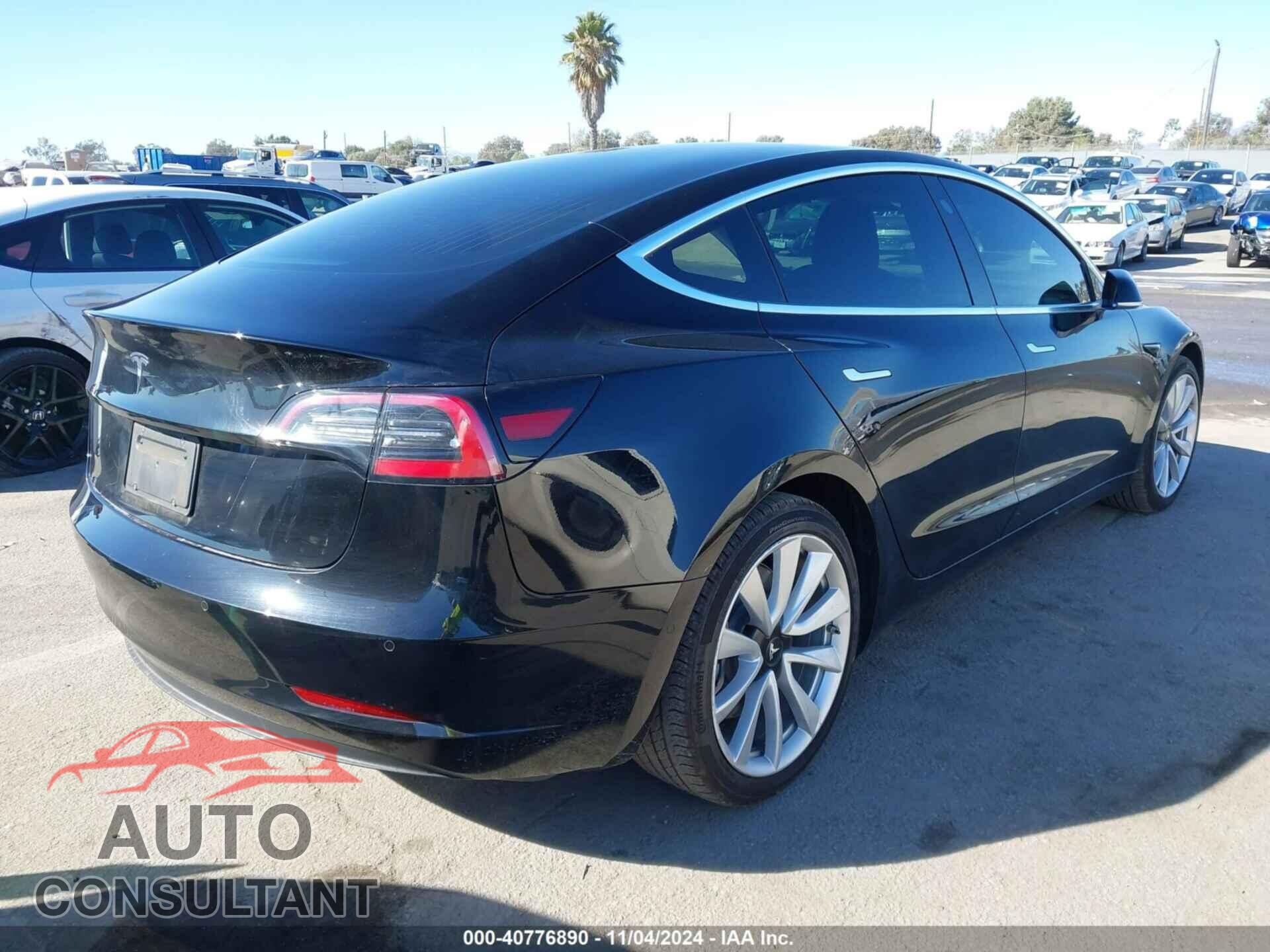 TESLA MODEL 3 2019 - 5YJ3E1EA7KF314237