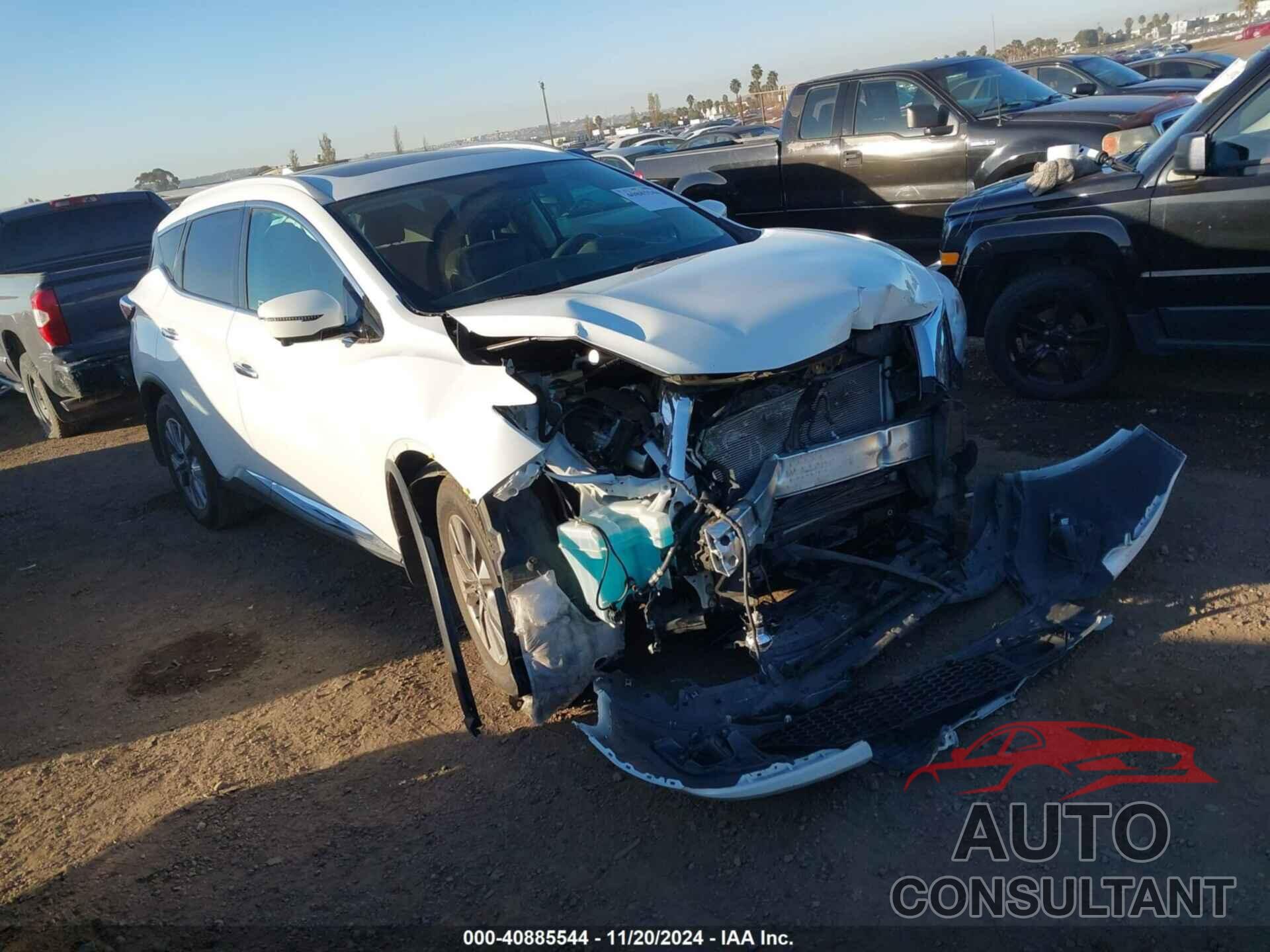 NISSAN MURANO 2017 - 5N1AZ2MG3HN117840