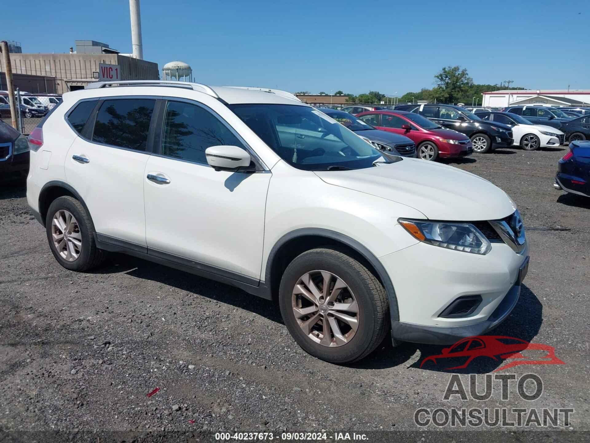 NISSAN ROGUE 2016 - KNMAT2MV8GP730513