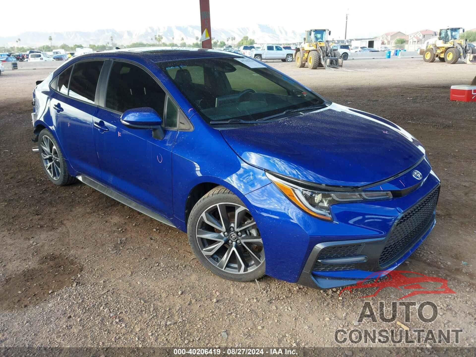 TOYOTA COROLLA 2020 - JTDP4RCE7LJ039021