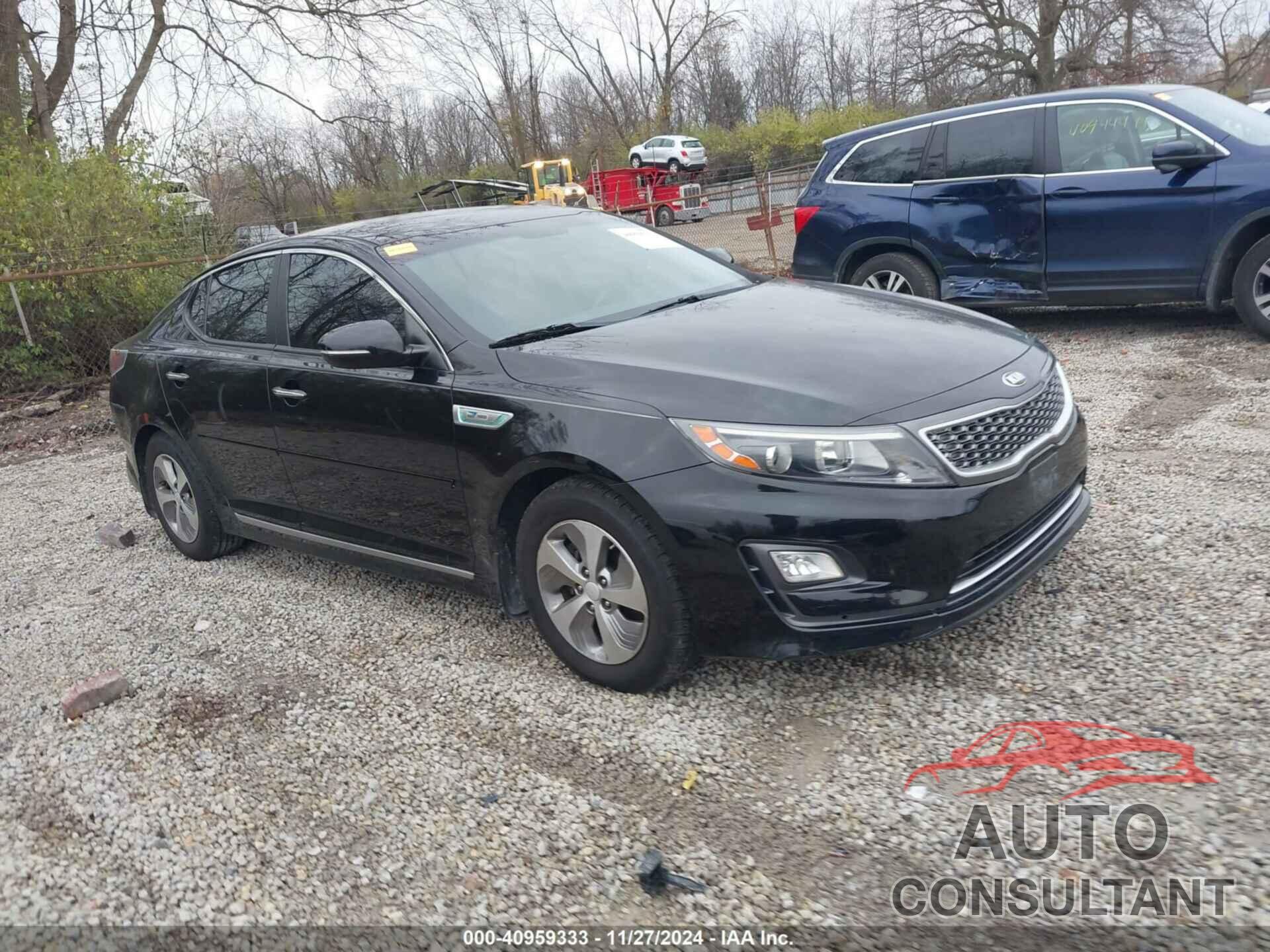 KIA OPTIMA HYBRID 2015 - KNAGM4AD2F5086321