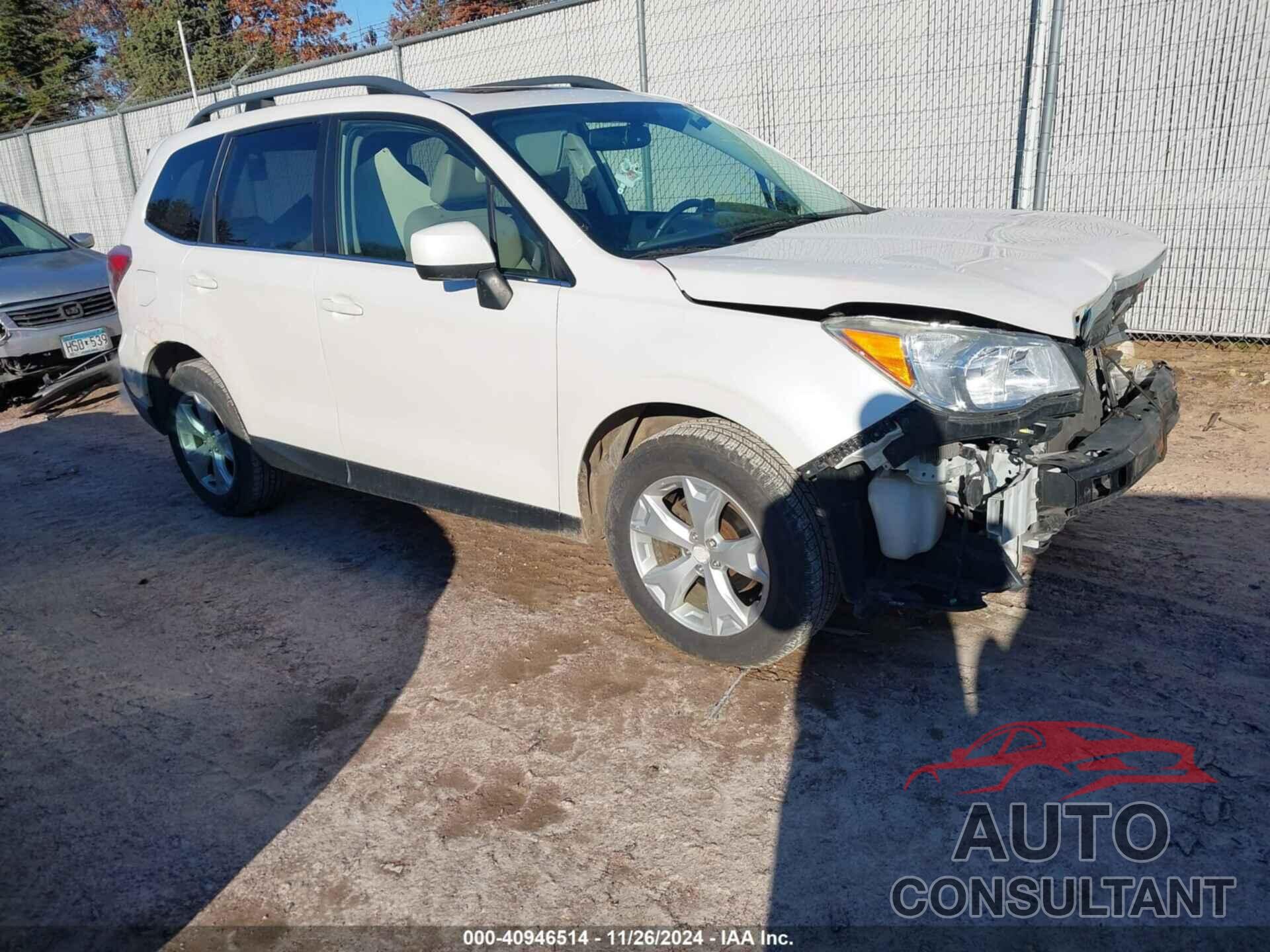 SUBARU FORESTER 2014 - JF2SJAHC7EH497391