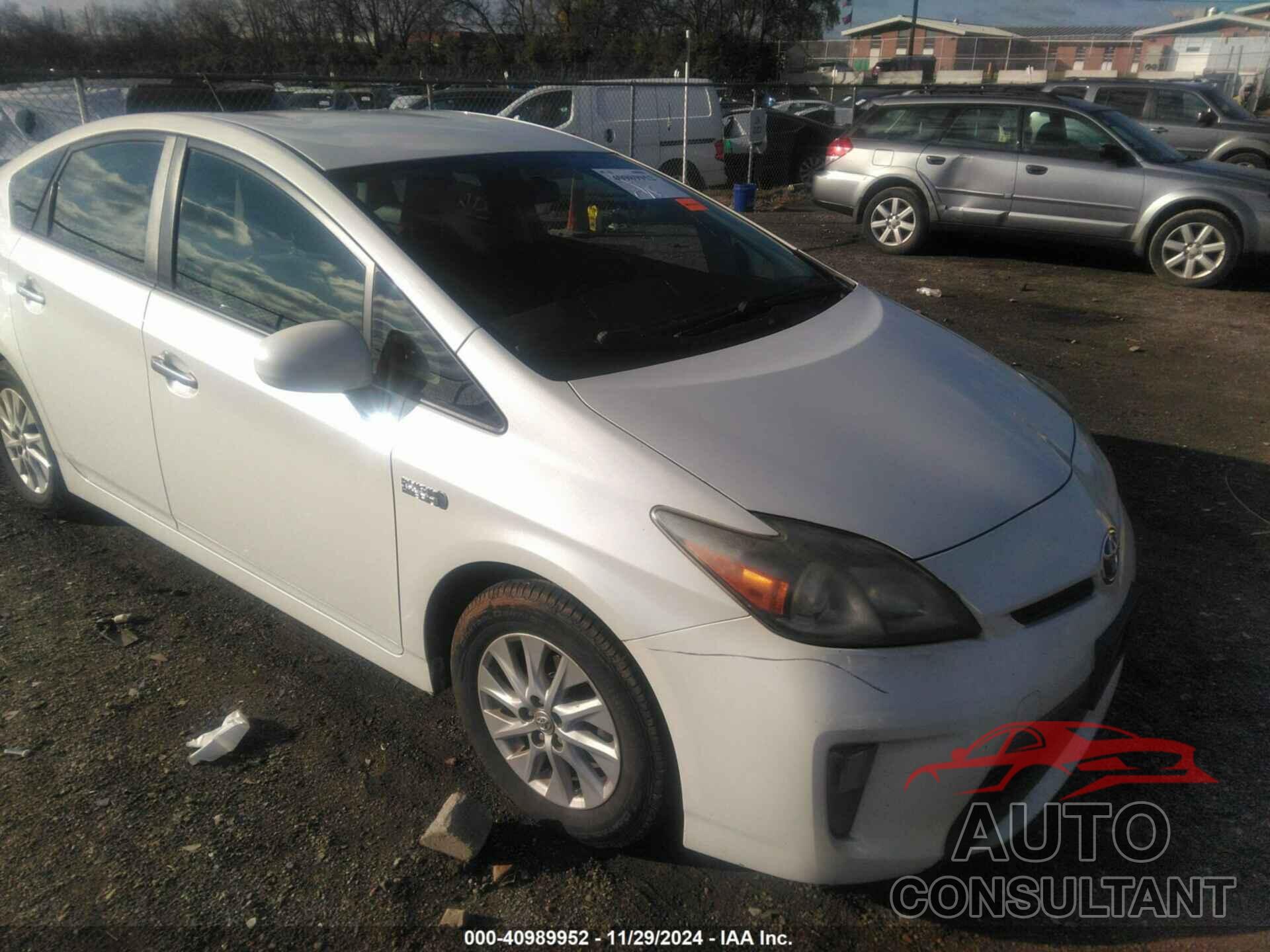 TOYOTA PRIUS PLUG-IN 2013 - JTDKN3DP7D3042091