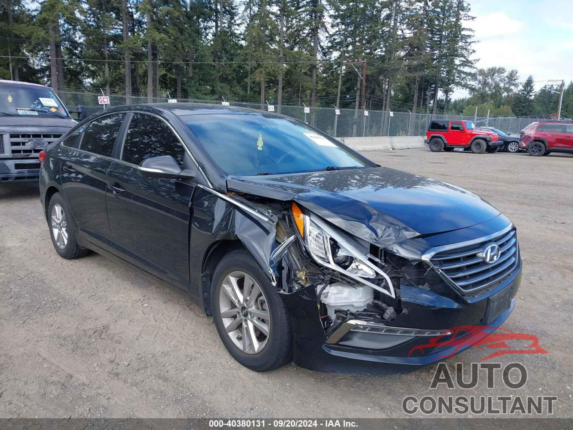 HYUNDAI SONATA 2016 - 5NPE24AA7GH392826