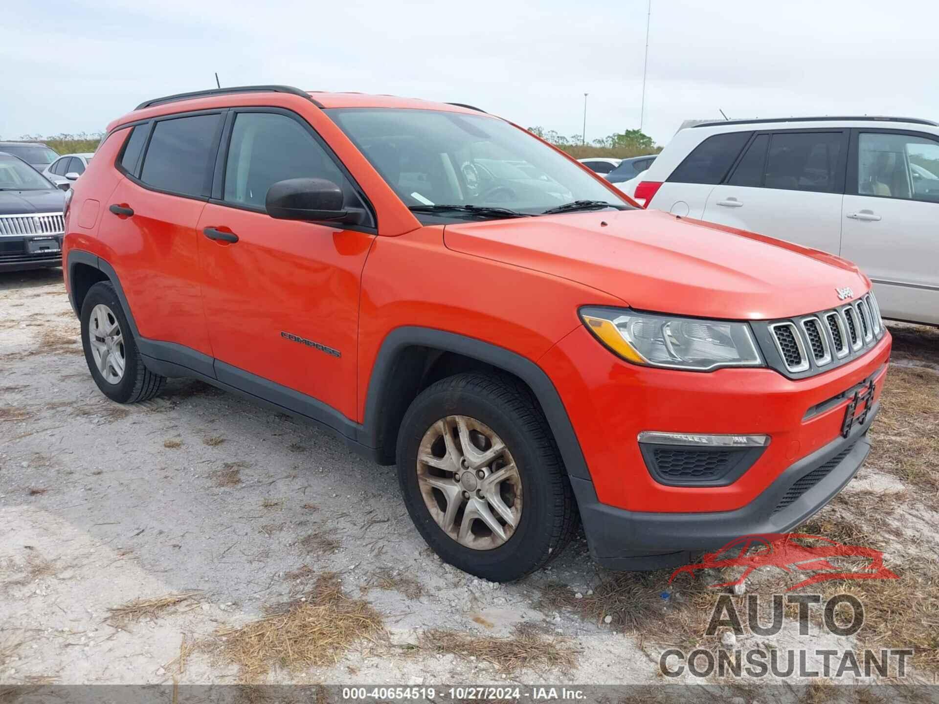 JEEP NEW COMPASS 2017 - 3C4NJCAB0HT658422
