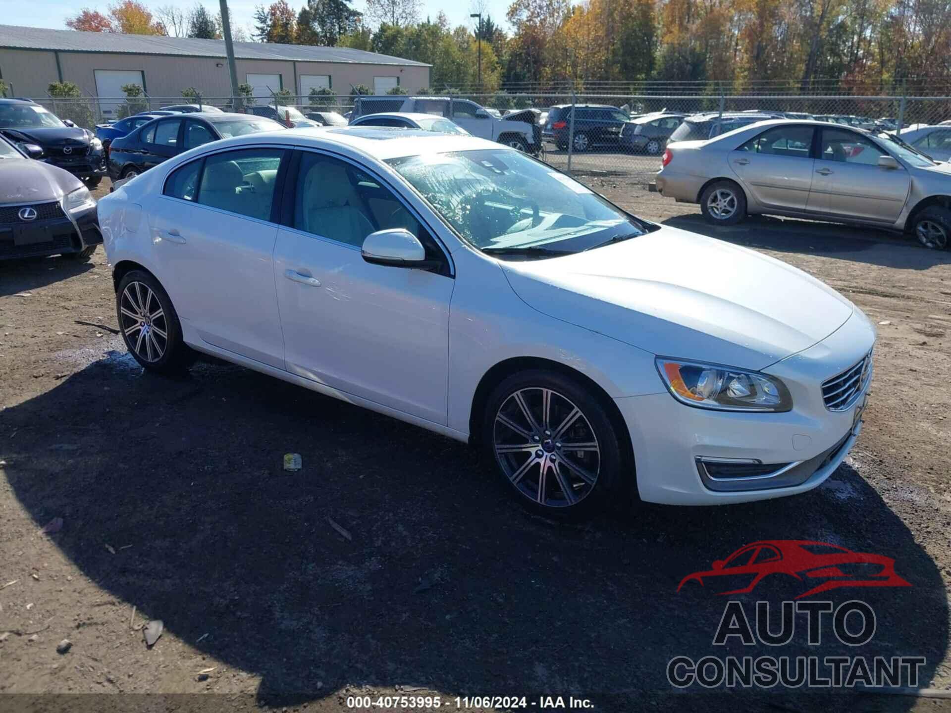 VOLVO S60 INSCRIPTION 2017 - LYV402TK0HB149758