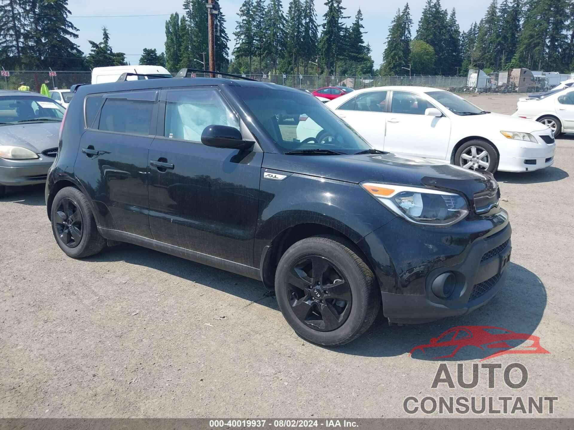 KIA SOUL 2019 - KNDJN2A25K7687780