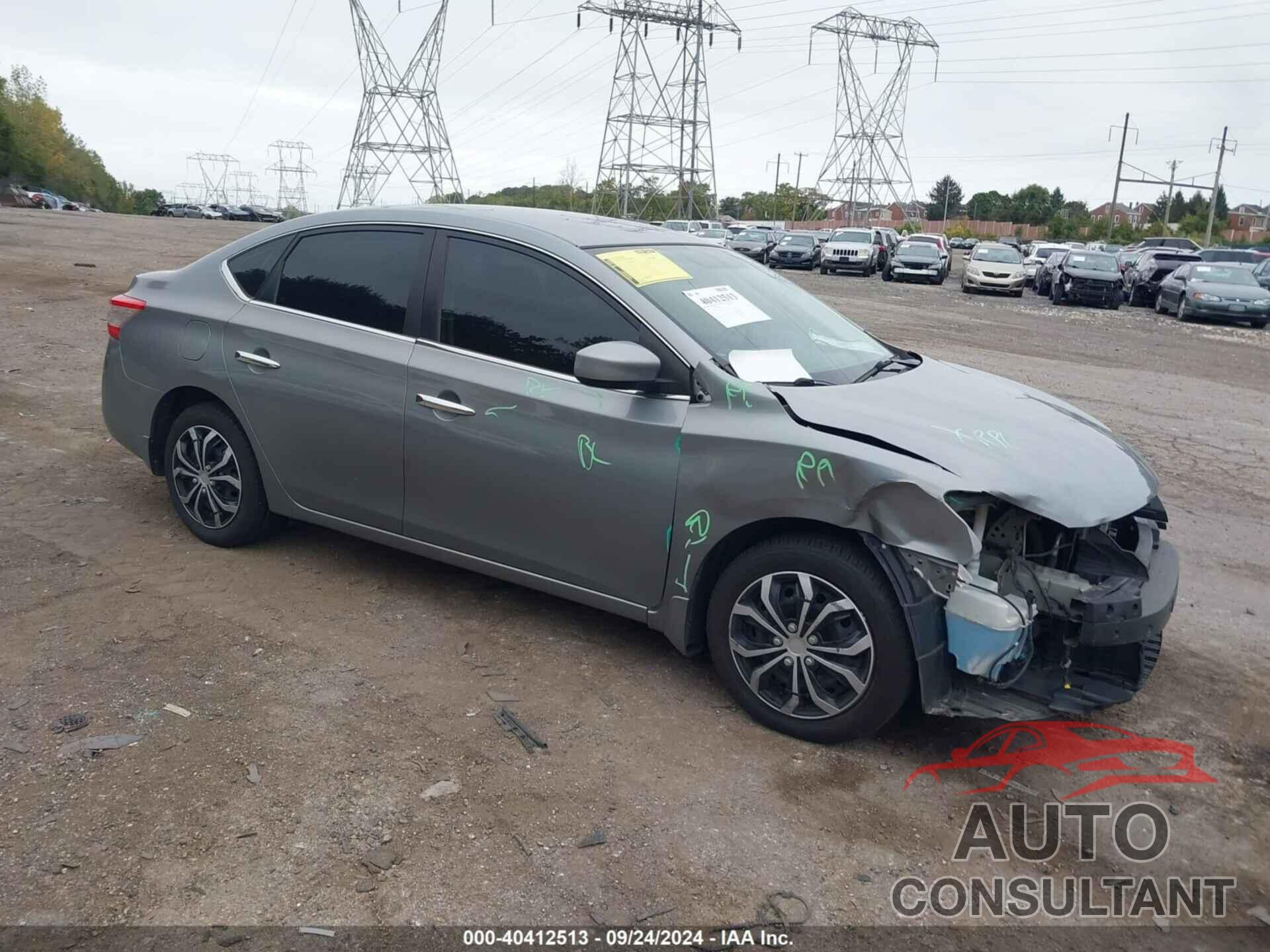 NISSAN SENTRA 2014 - 3N1AB7AP8EL676230