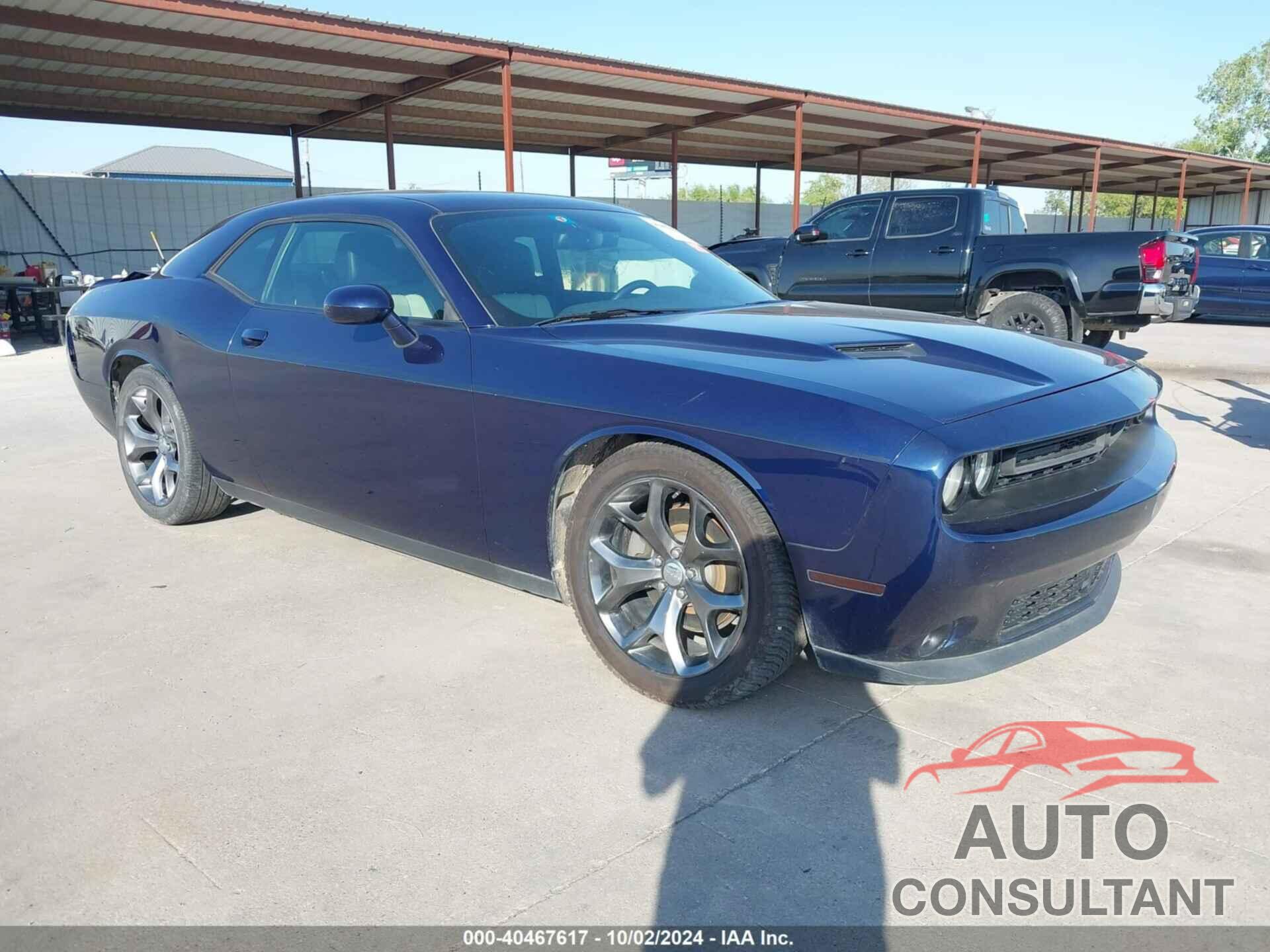 DODGE CHALLENGER 2016 - 2C3CDZAG6GH308348