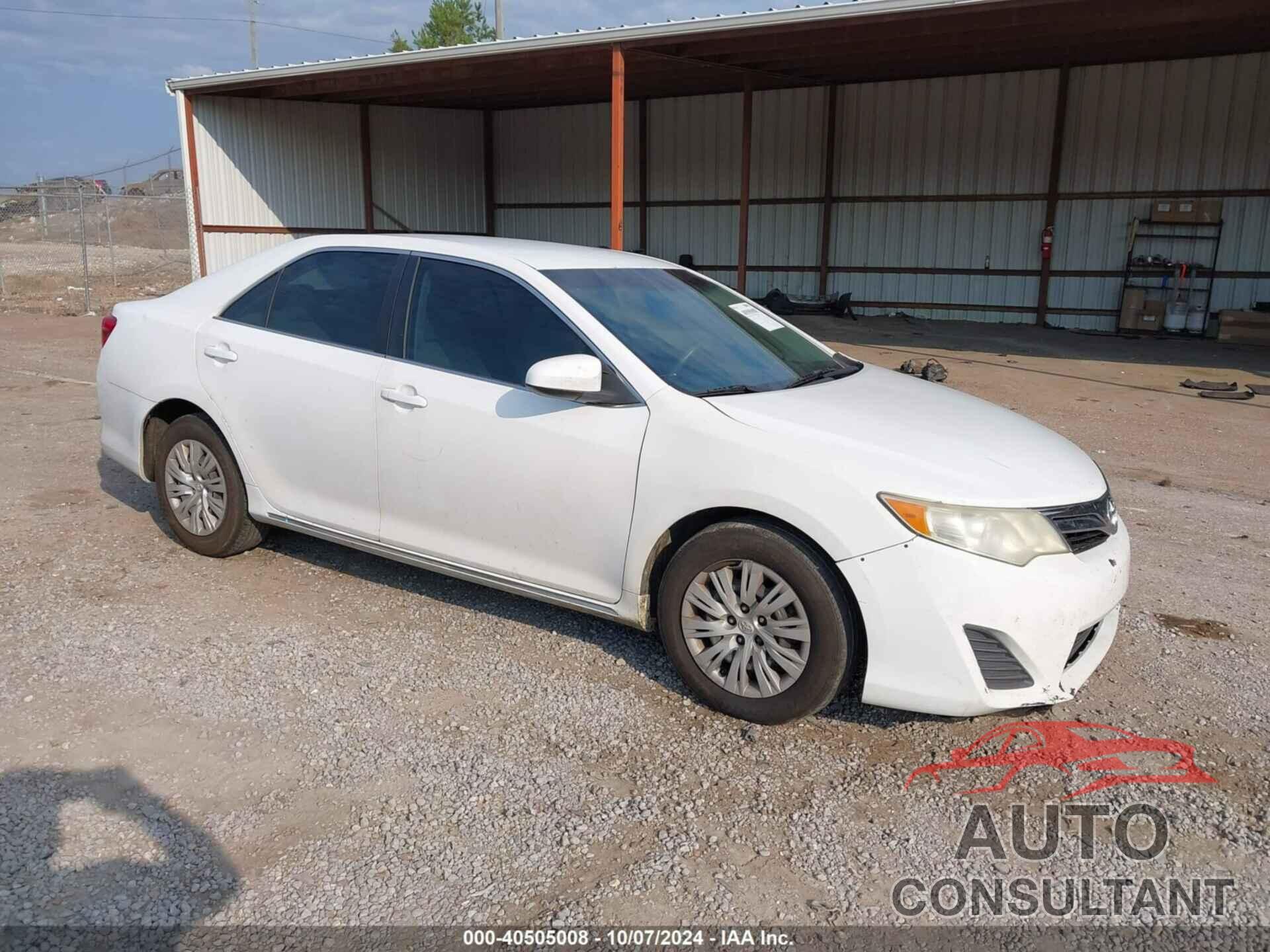 TOYOTA CAMRY 2012 - 4T4BF1FK2CR195541
