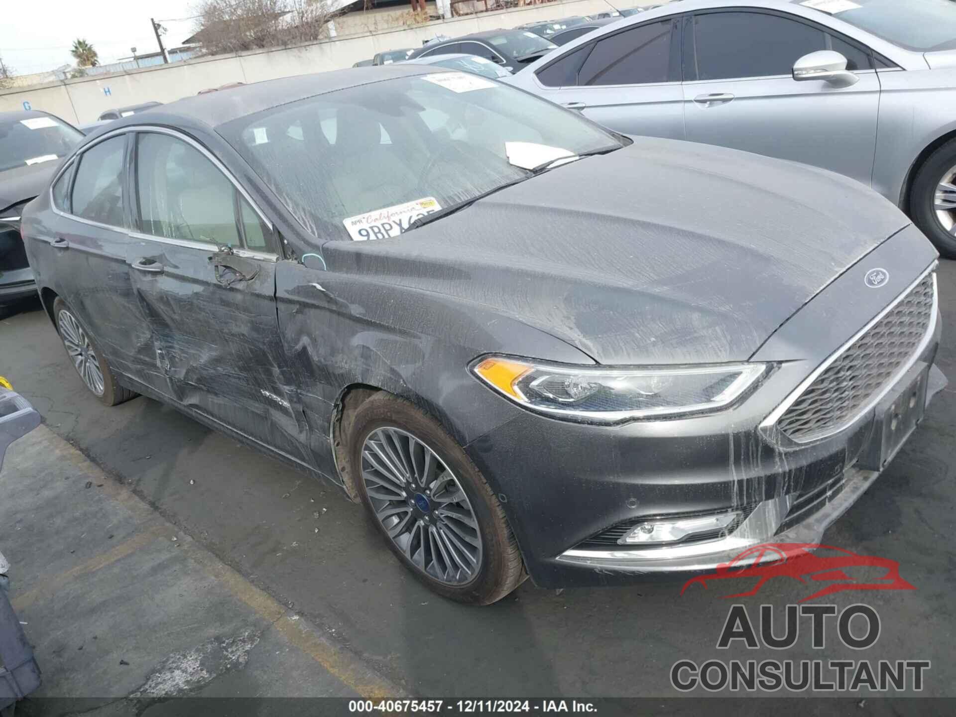 FORD FUSION HYBRID 2017 - 3FA6P0RU5HR306155