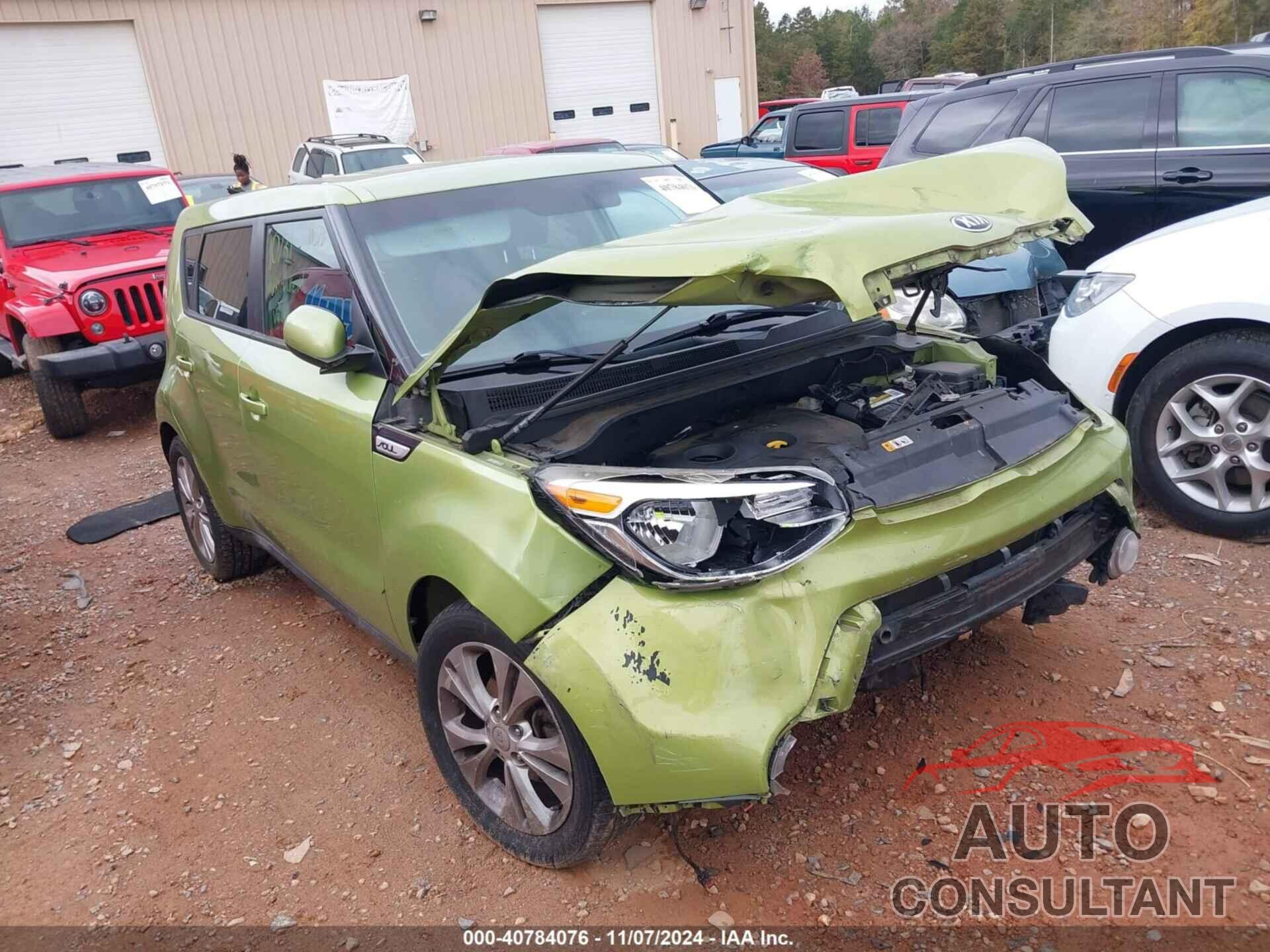 KIA SOUL 2016 - KNDJP3A57G7817950