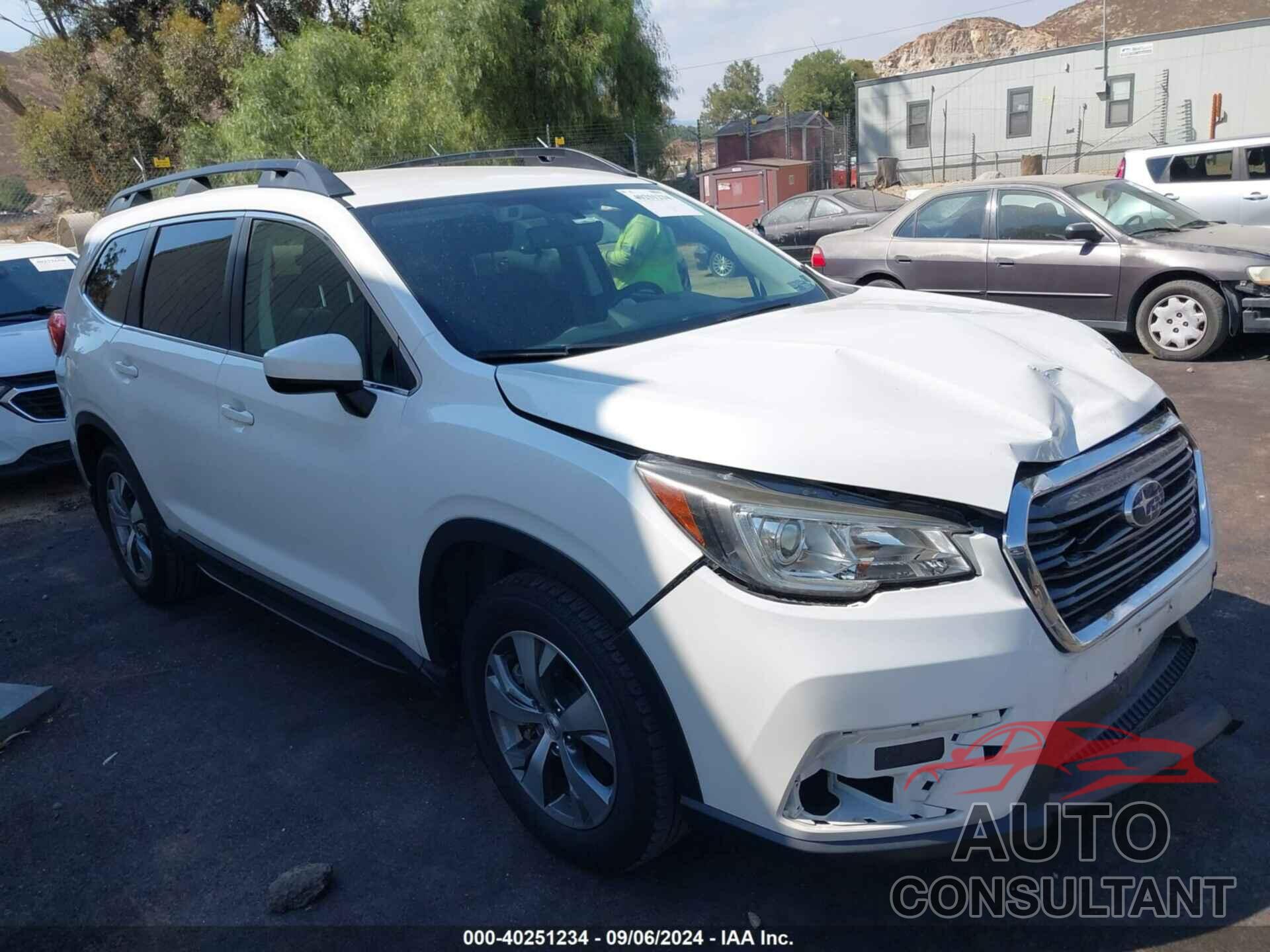 SUBARU ASCENT 2019 - 4S4WMAFD5K3427170