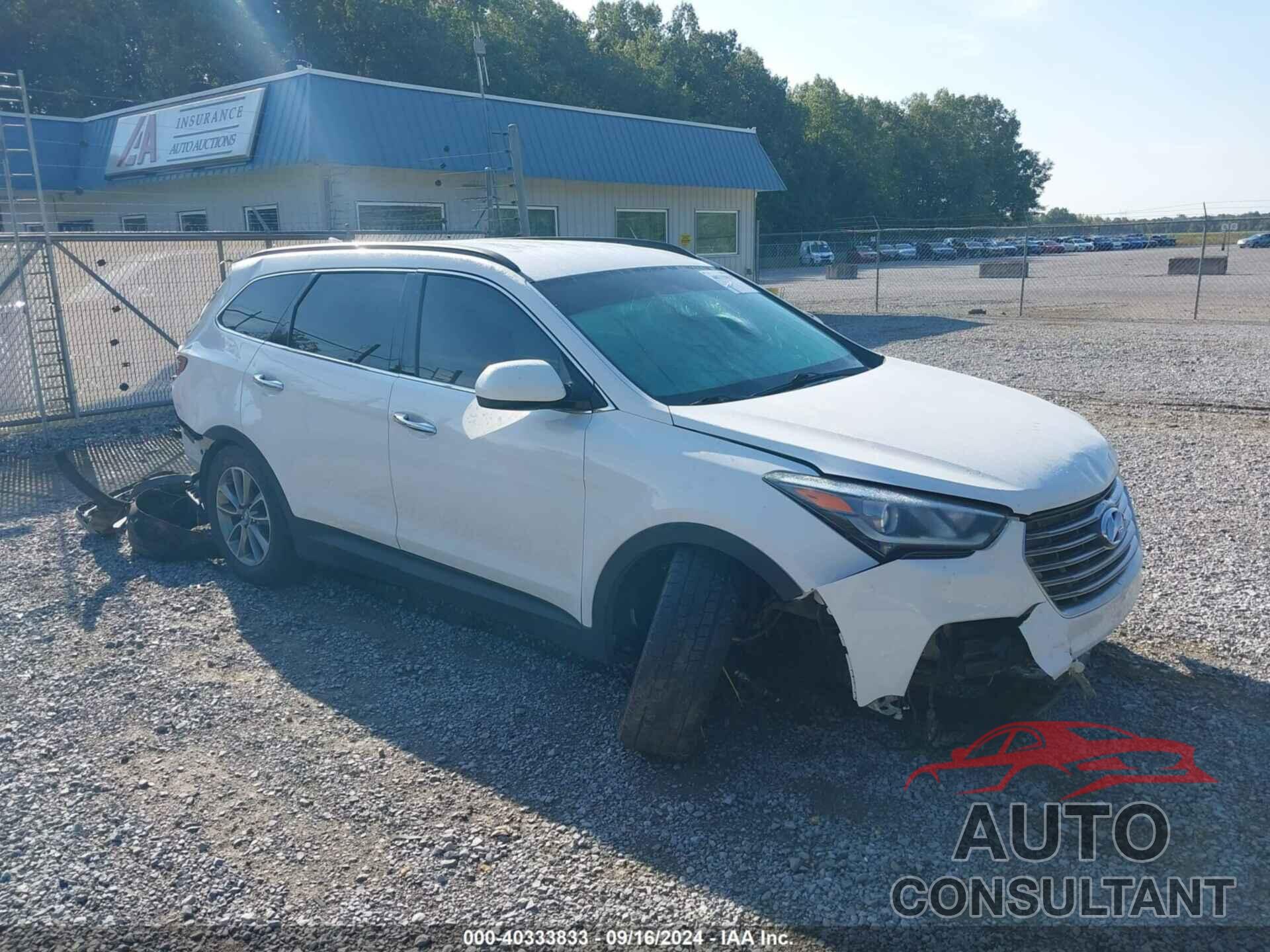 HYUNDAI SANTA FE 2017 - KM8SMDHF0HU224656