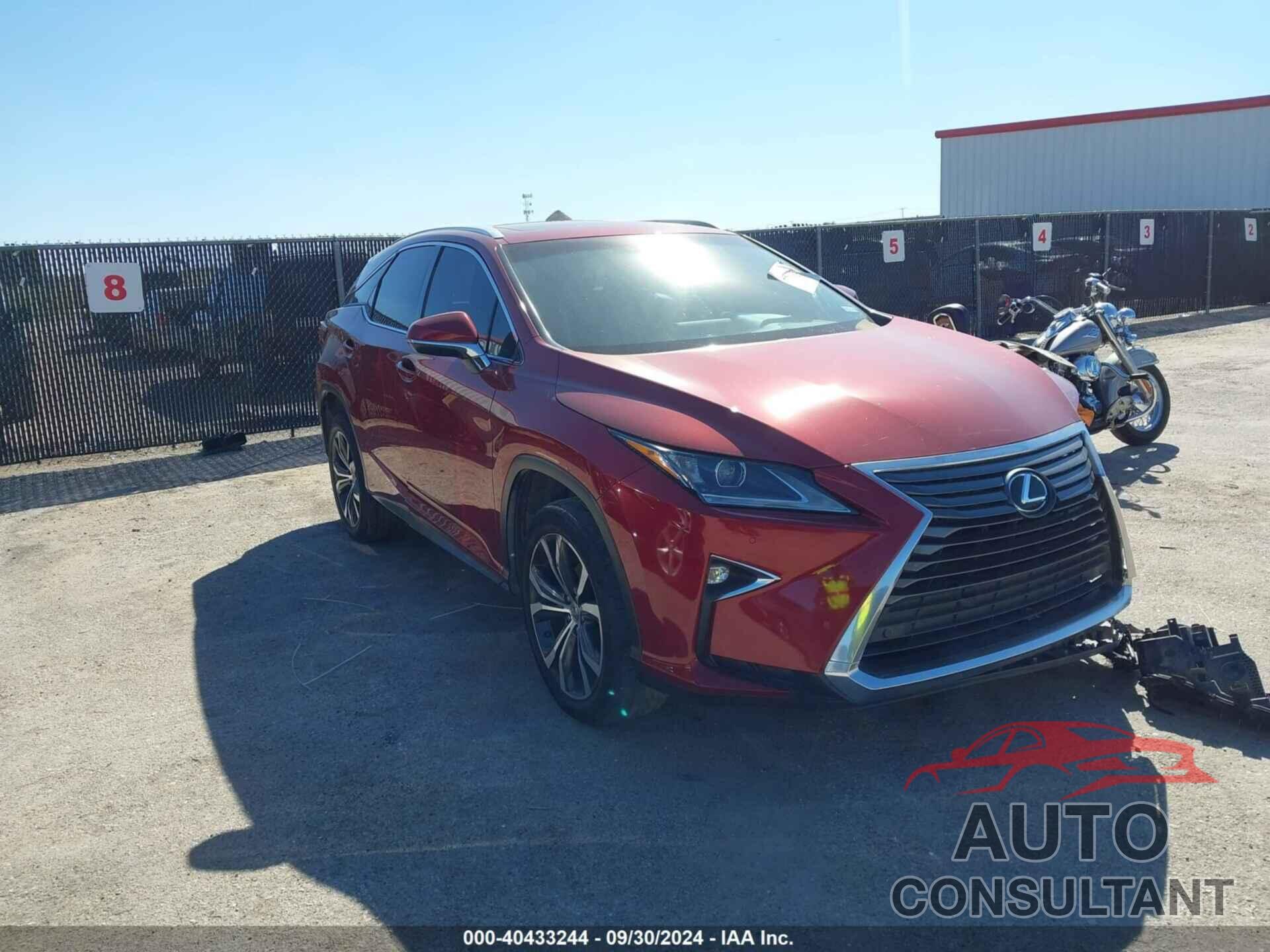 LEXUS RX 350 2016 - 2T2ZZMCA5GC001102