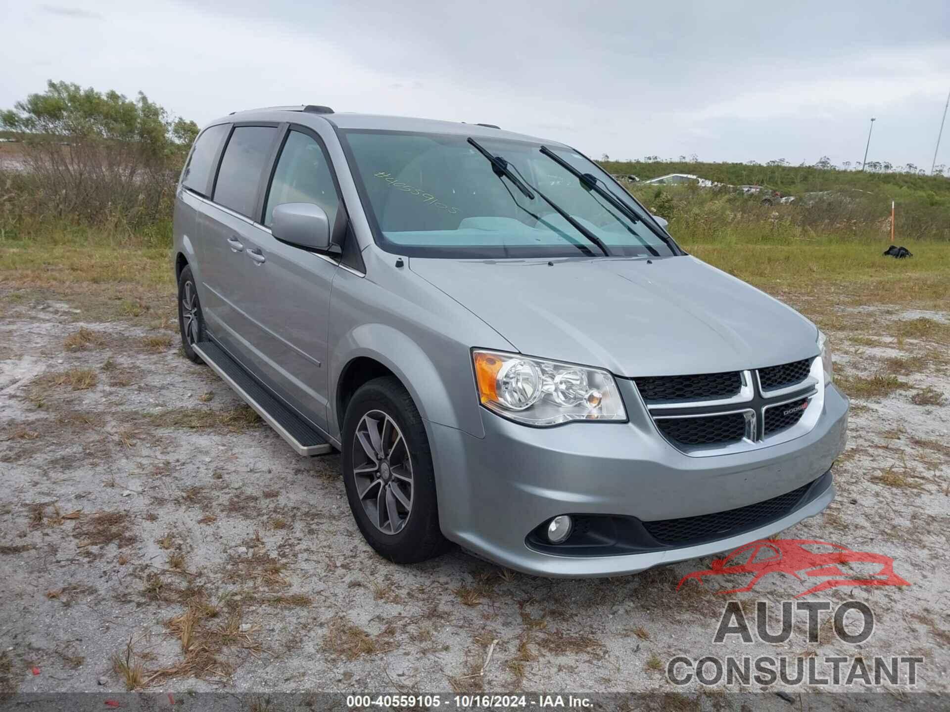DODGE GRAND CARAVAN 2017 - 2C4RDGCG8HR736876
