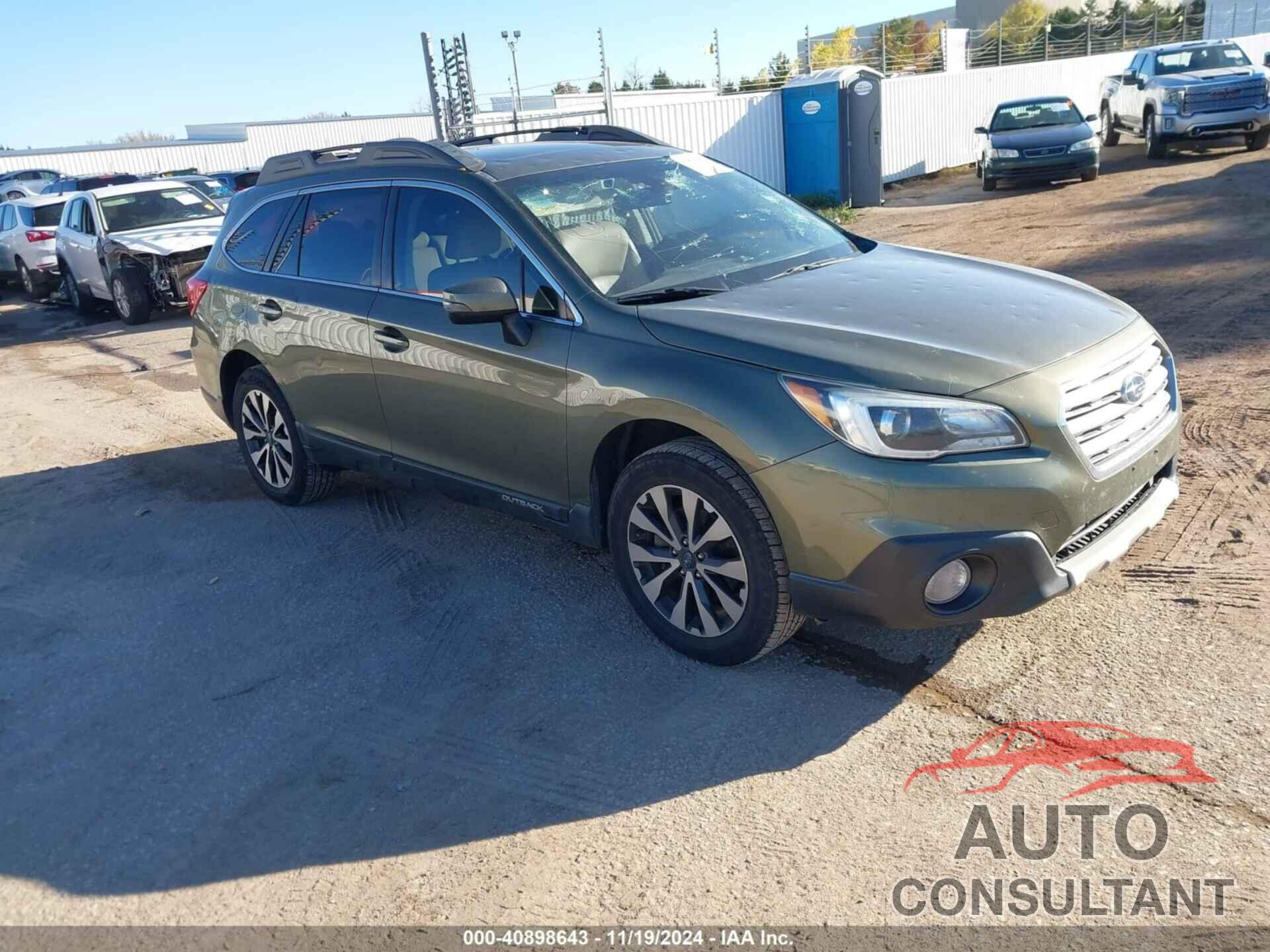 SUBARU OUTBACK 2017 - 4S4BSANC7H3365065