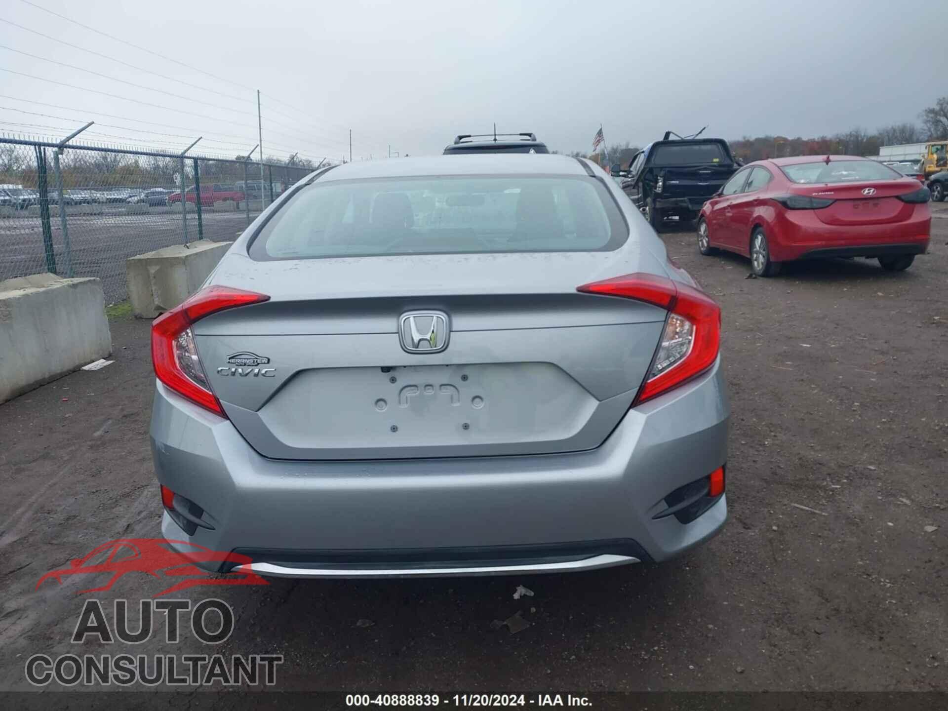 HONDA CIVIC 2019 - 2HGFC2F66KH593937