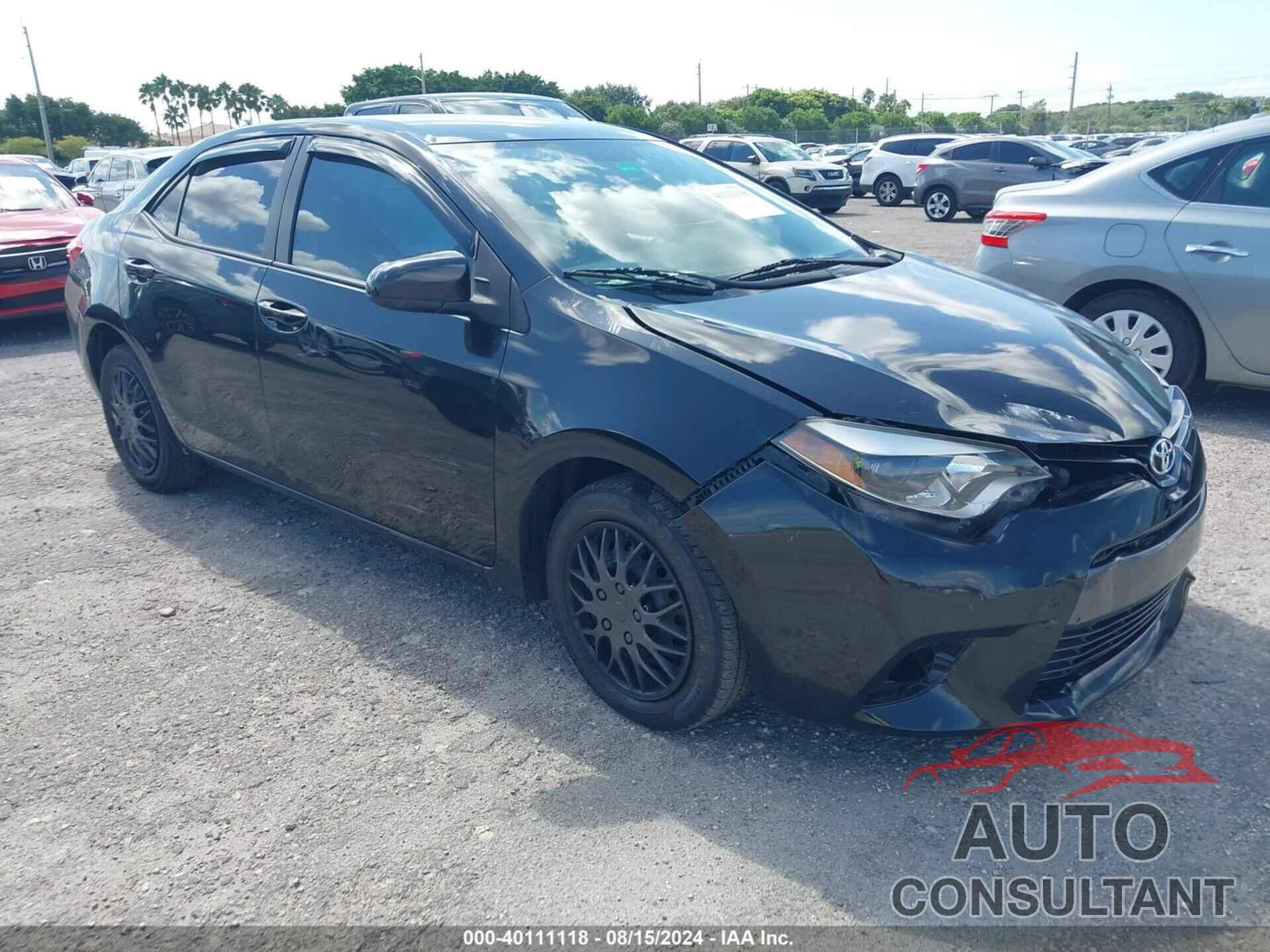 TOYOTA COROLLA 2016 - 5YFBURHE8GP541539